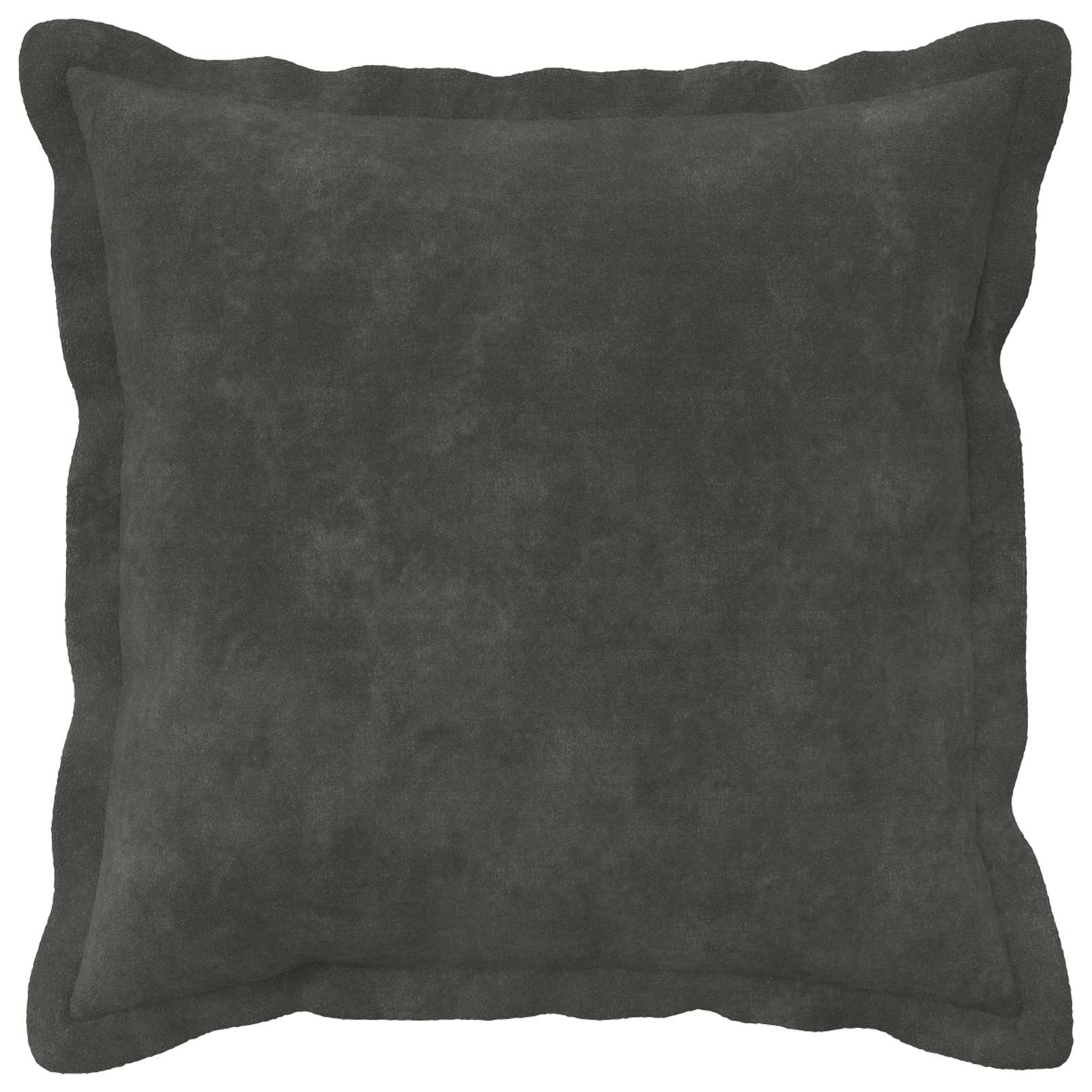 Federa 2 pcs HOUTEN Antracite 35 x 35 cm Fleece in microfibra