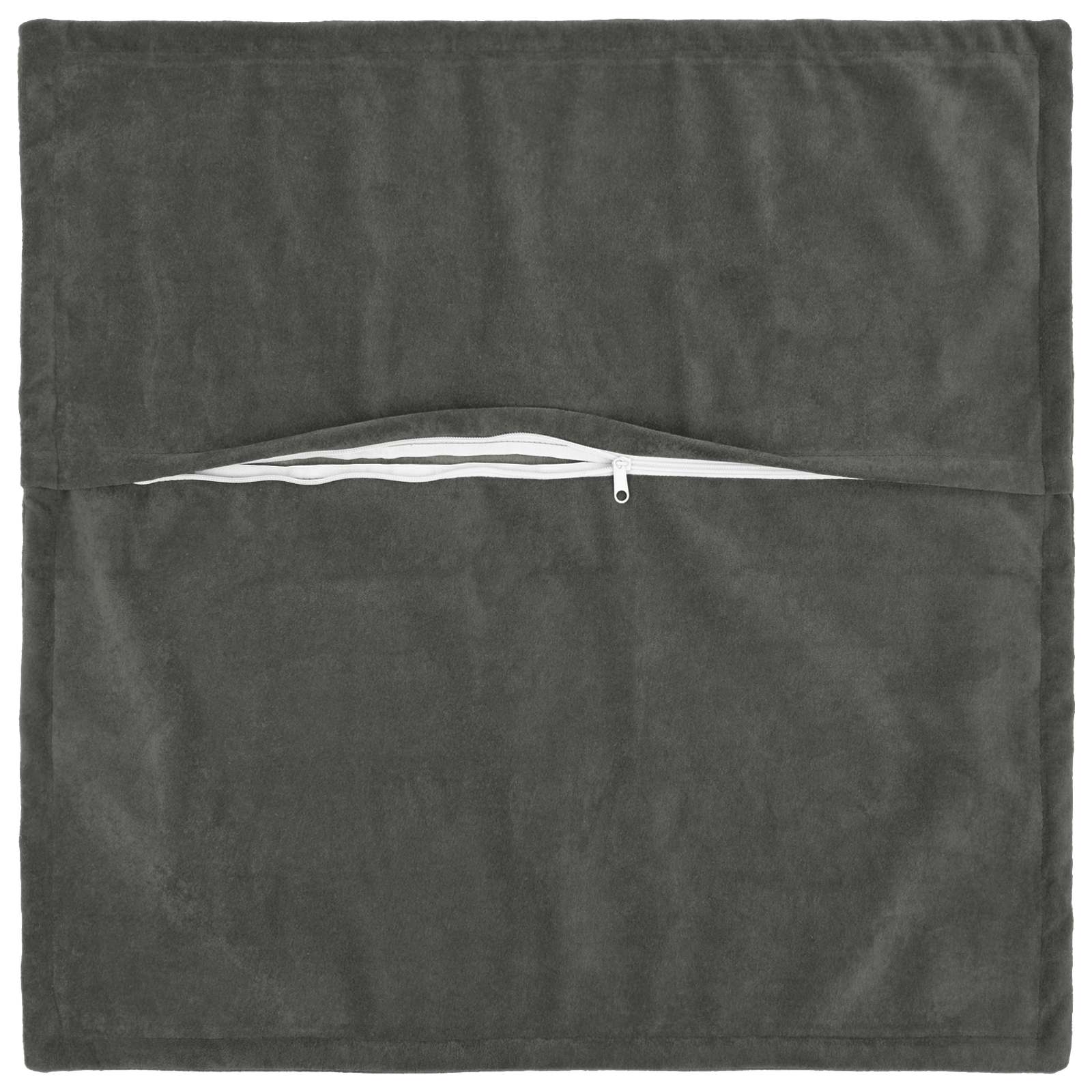 Federa 2 pcs HOUTEN Antracite 35 x 35 cm Fleece in microfibra