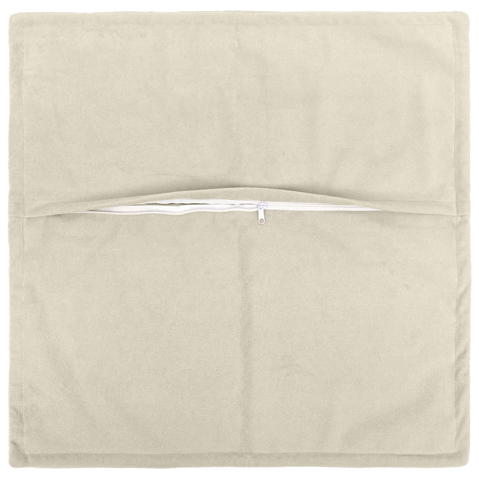 Federa 6 pcs HOUTEN Crema 35 x 35 cm Fleece in microfibra