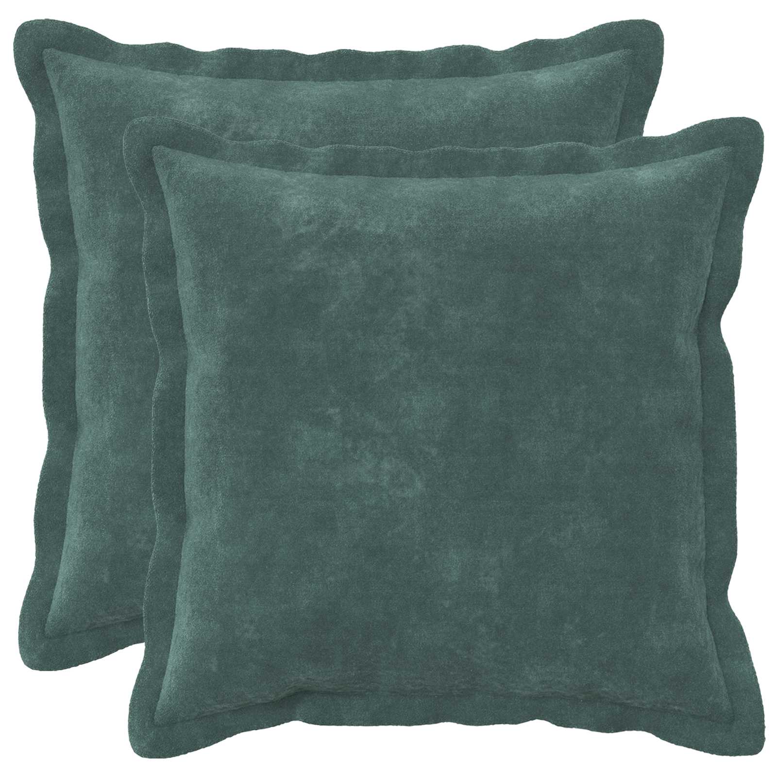 Federa 2 pcs HOUTEN Blu mare 35 x 35 cm Fleece in microfibra
