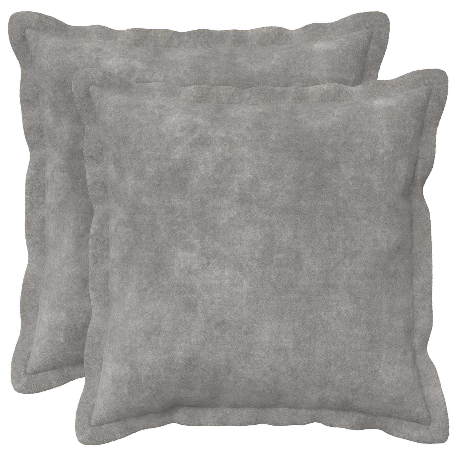 Federa 2 pcs HOUTEN Grigio Chiaro 35 x 35 cm