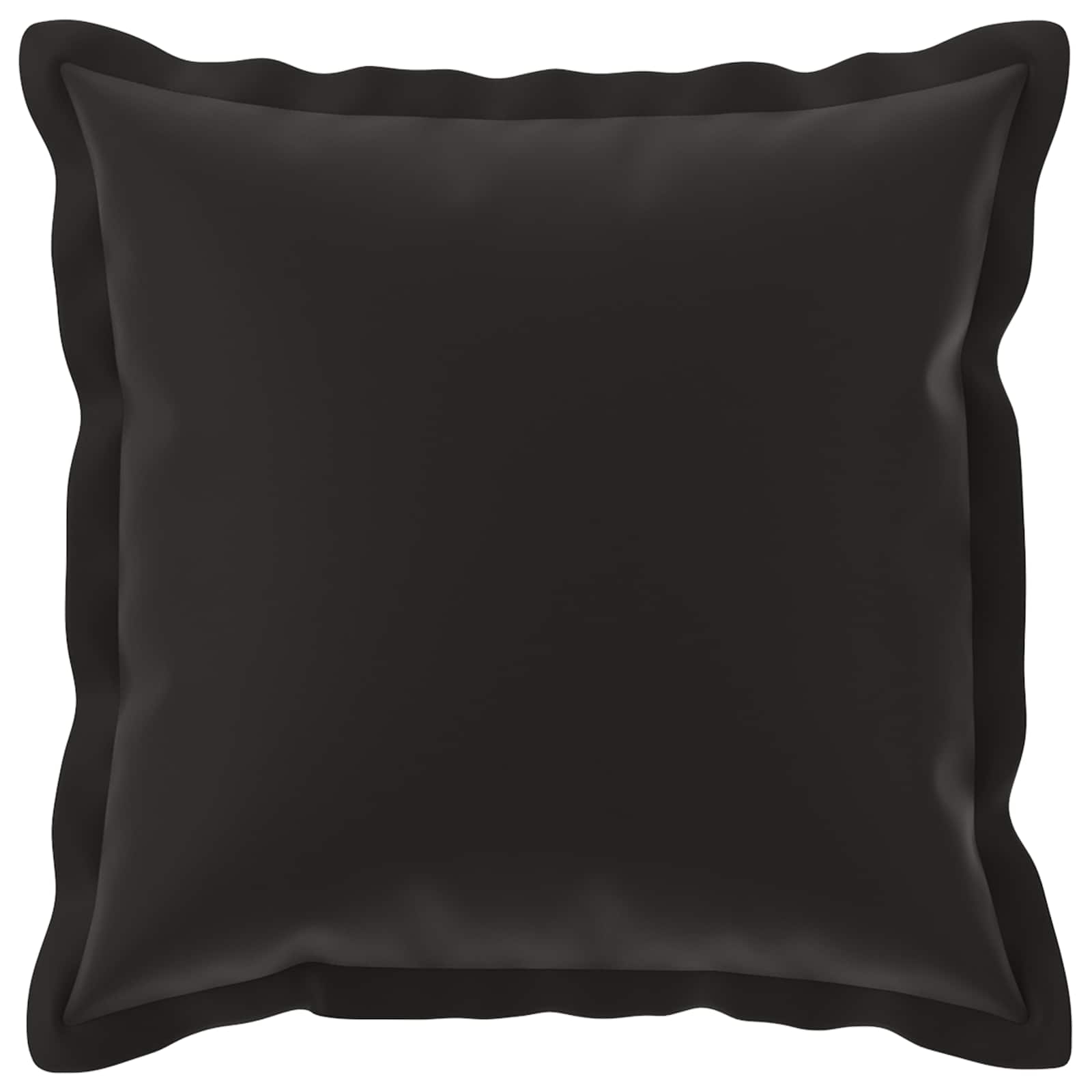 Federa 6 pz HOUTEN Nero 35 x 35 cm Poliestere