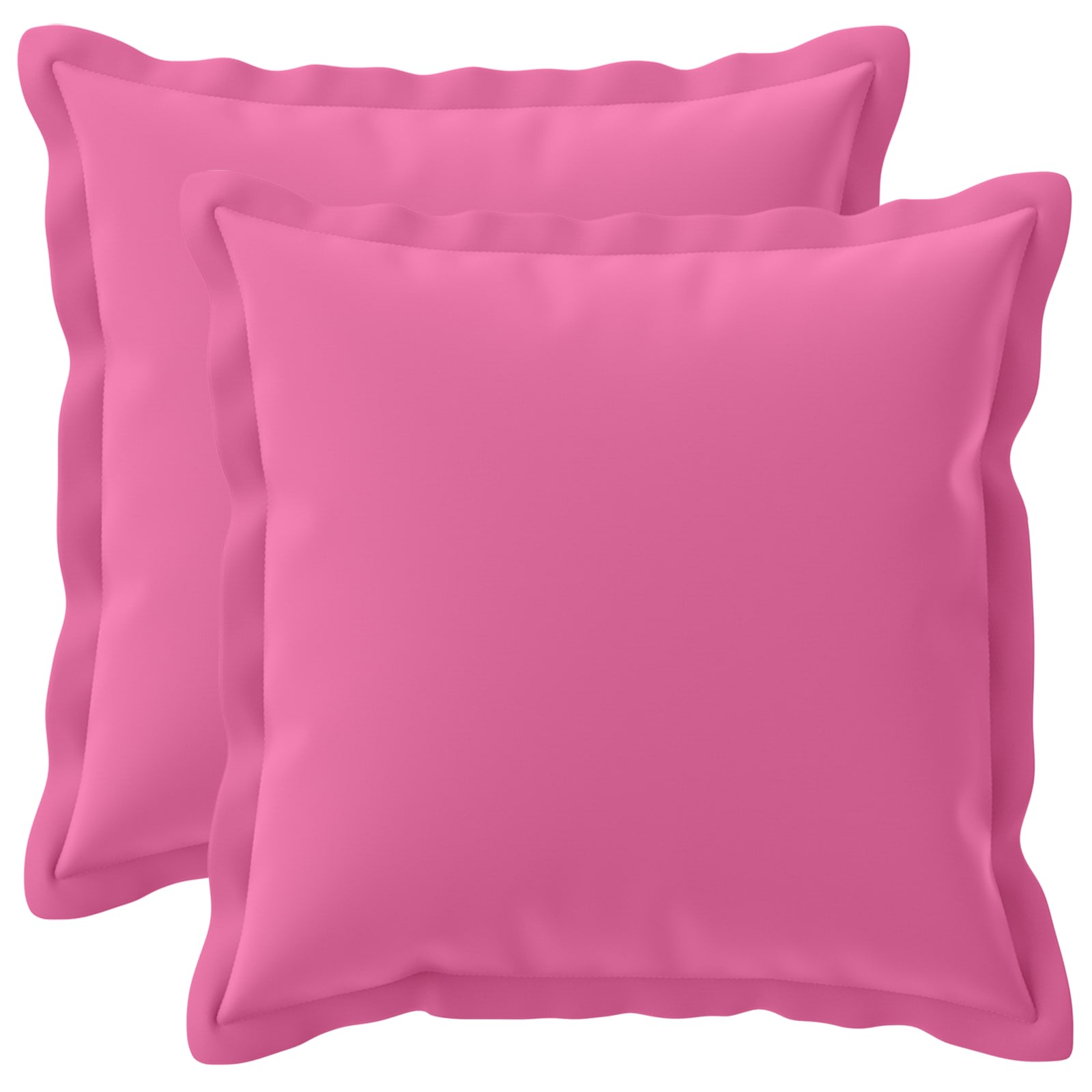 Federa 2 pz HOUTEN Rosa 35 x 35 cm Poliestere