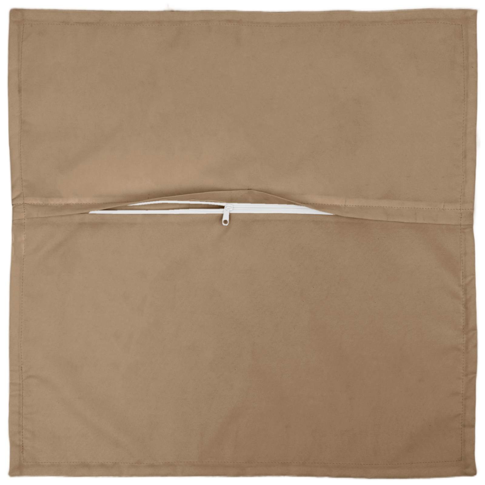 Federa 2 pz HOUTEN Tortora 35 x 35 cm Poliestere