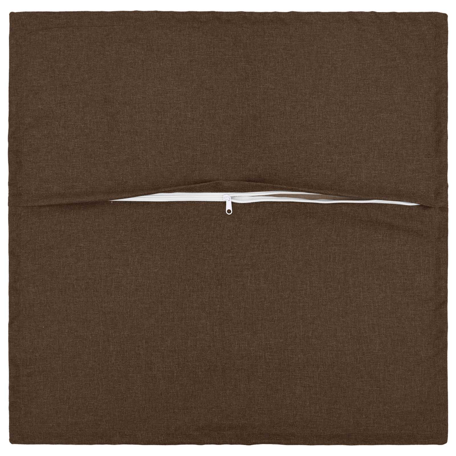 Federa 2 pcs HOUTEN Marrone 40 x 40 cm Lino