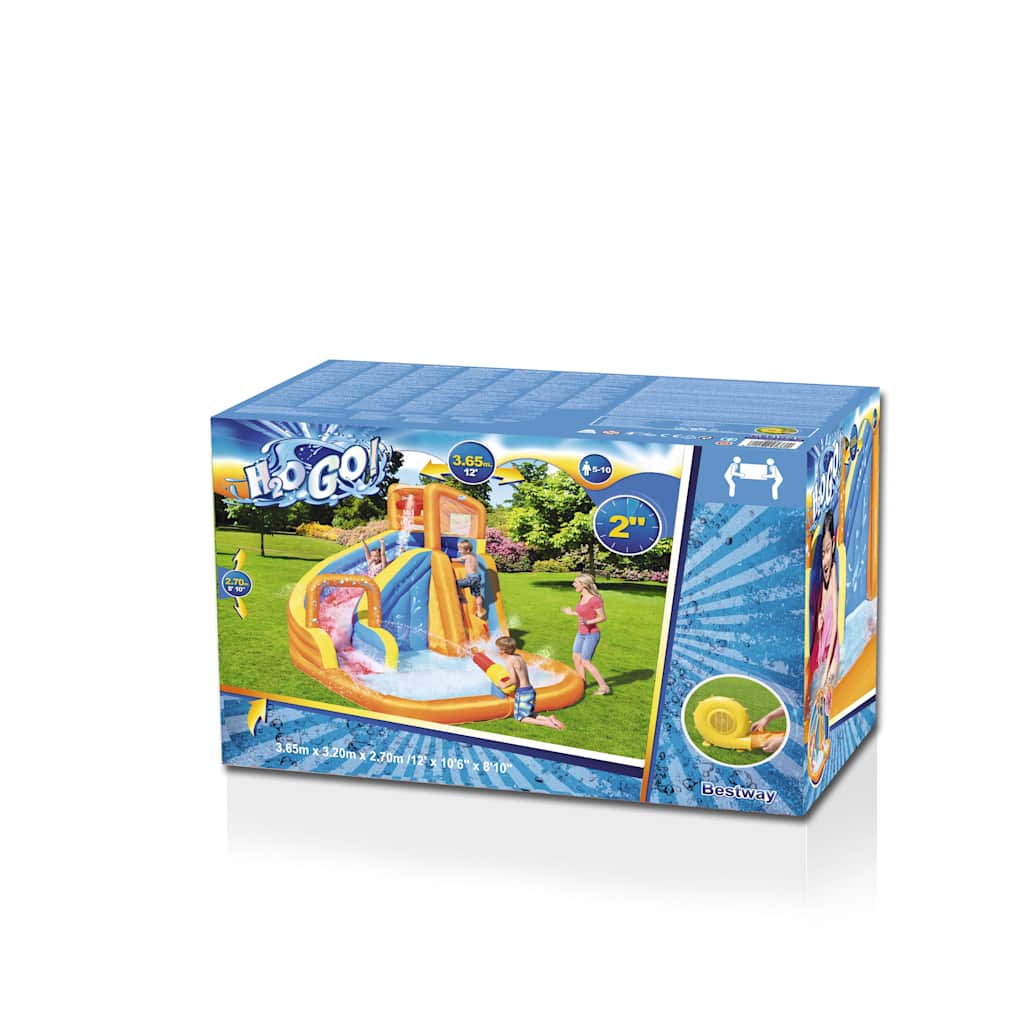 Bestway H2OGO Scivolo Turbo Splash Water Zone-Mega Water Park 53301