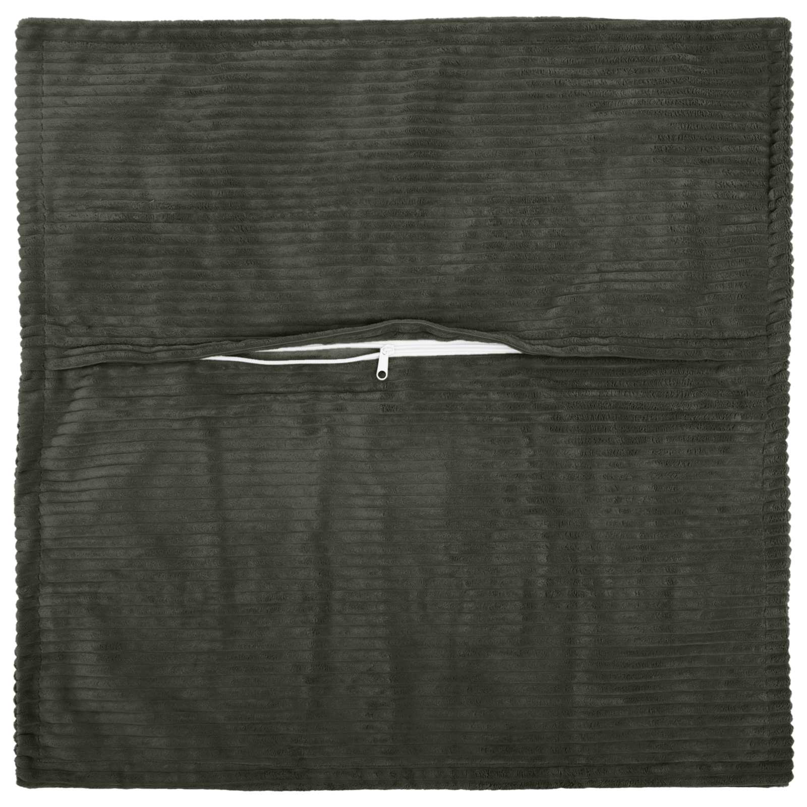 Federa 2 pz HOUTEN Antracite 40 x 40 cm corduroy
