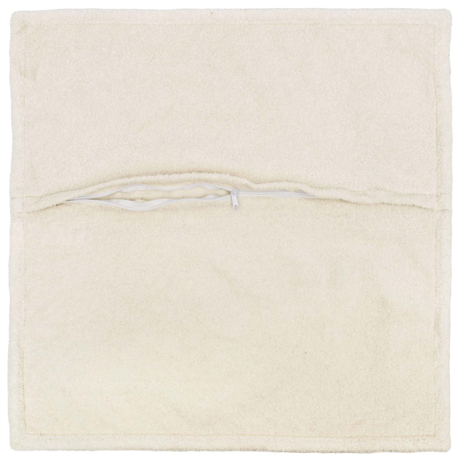 Federa 6 pcs HOUTEN Crema 40 x 40 cm Bouclé