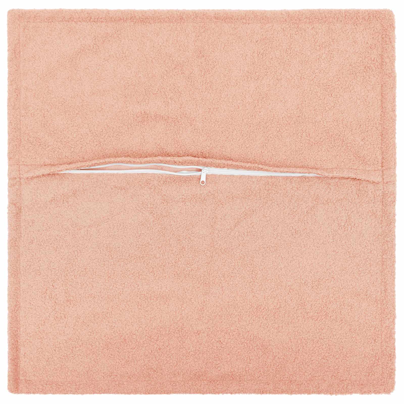 Federa 6 pcs HOUTEN Rosa 40 x 40 cm Bouclé