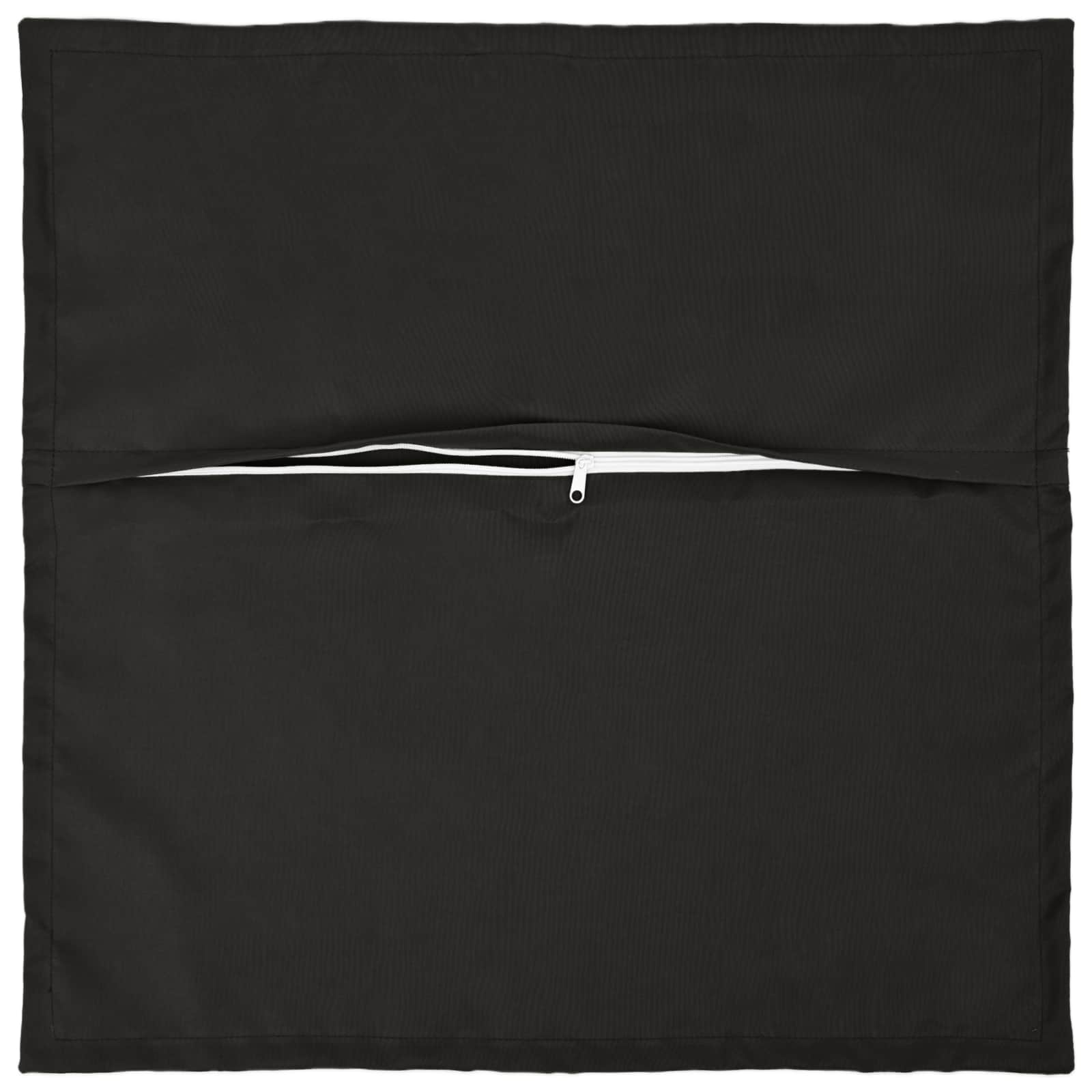 Federa 2 pz HOUTEN Nero 40 x 40 cm Poliestere