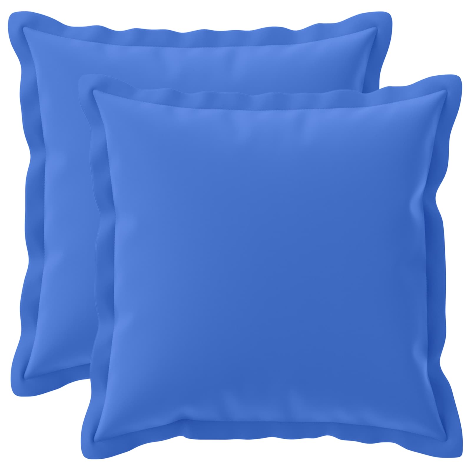 Federa 2 pz HOUTEN Blu Reale 40 x 40 cm Poliestere