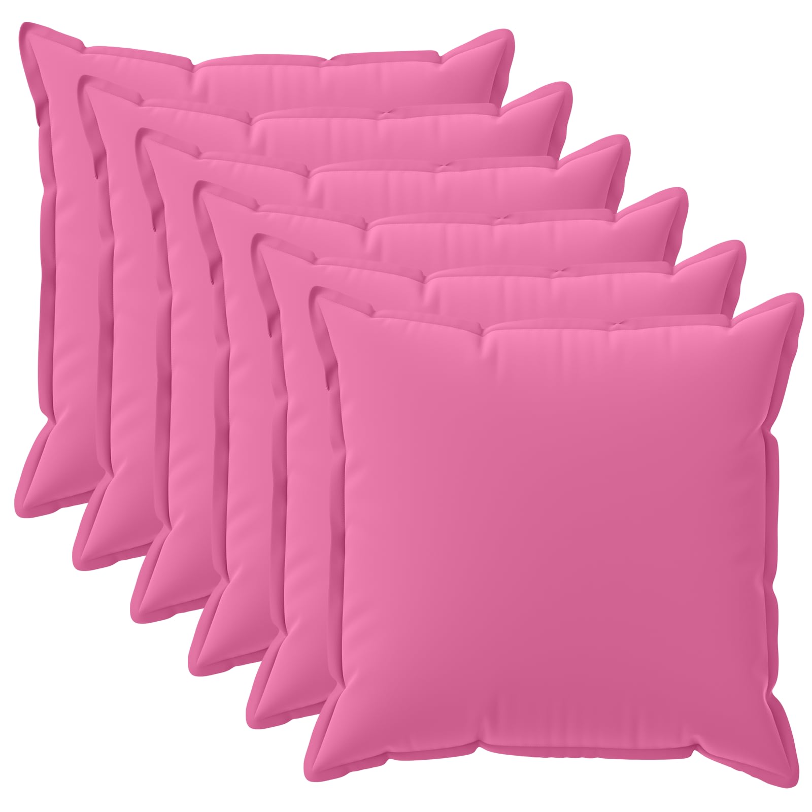 Federa 6 pz HOUTEN Rosa 40 x 40 cm Poliestere