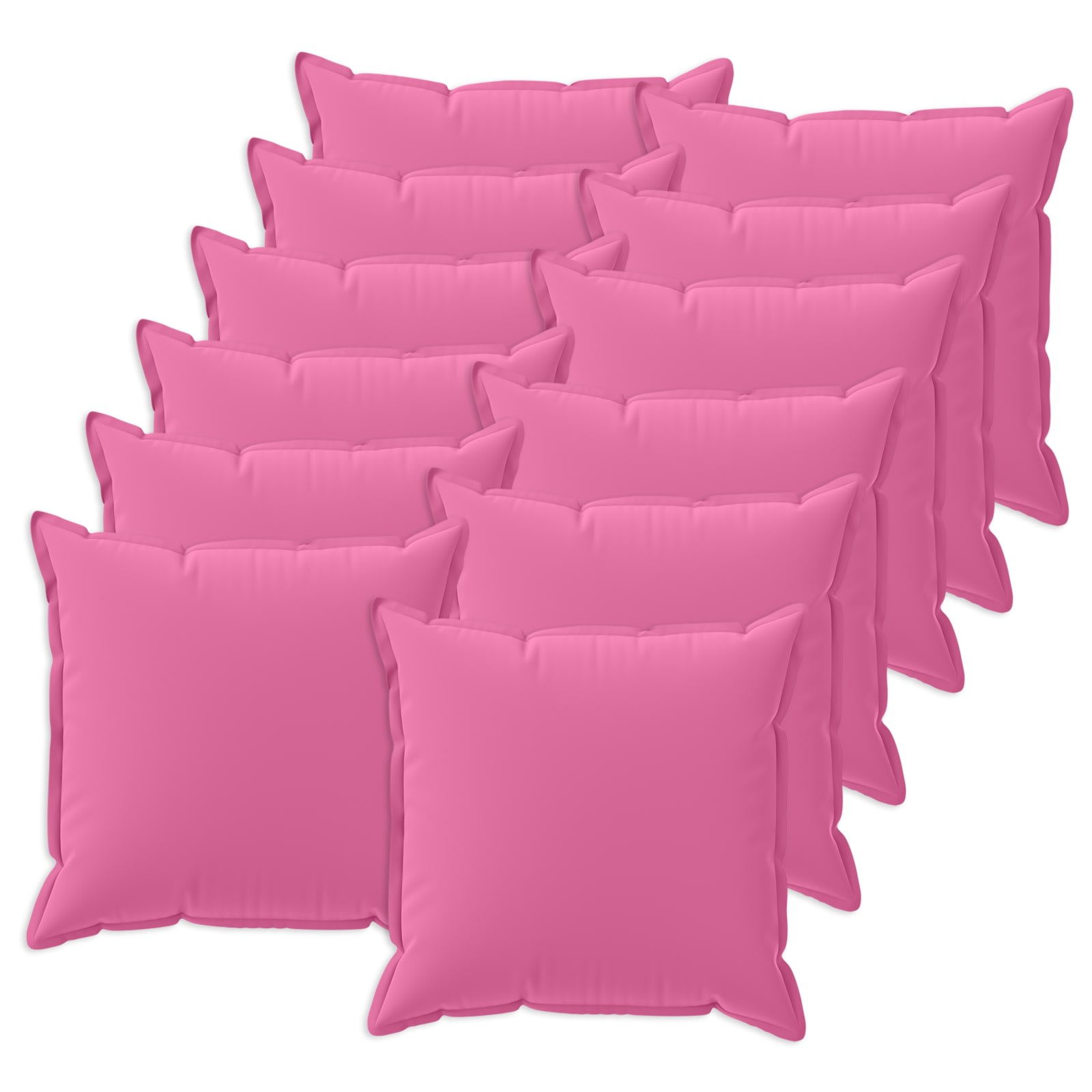 Federa 12 pz HOUTEN Rosa 40 x 40 cm Poliestere