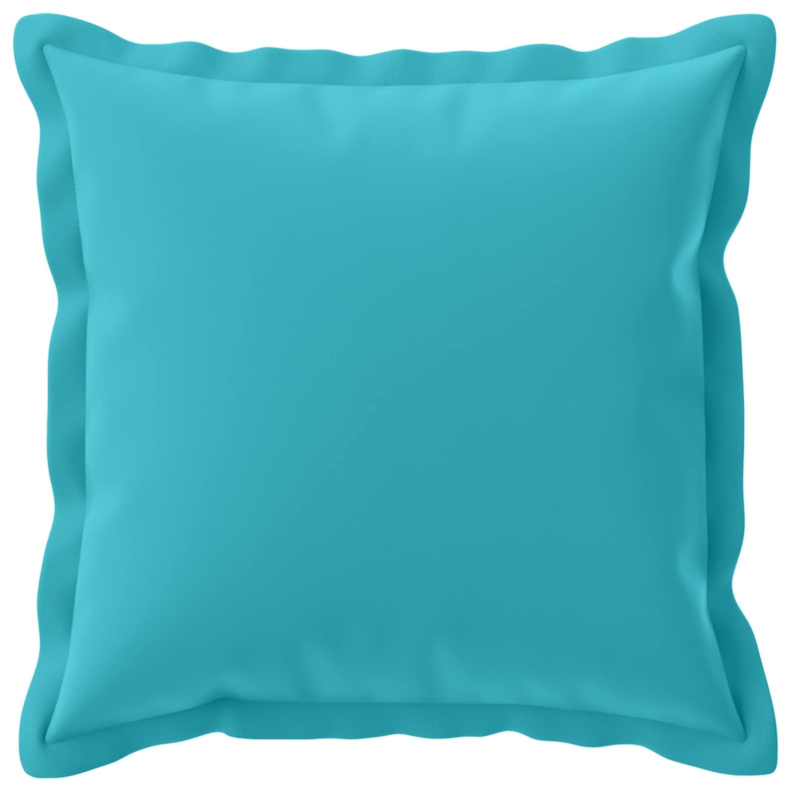 Federa 6 pz HOUTEN Turchese 40 x 40 cm Poliestere