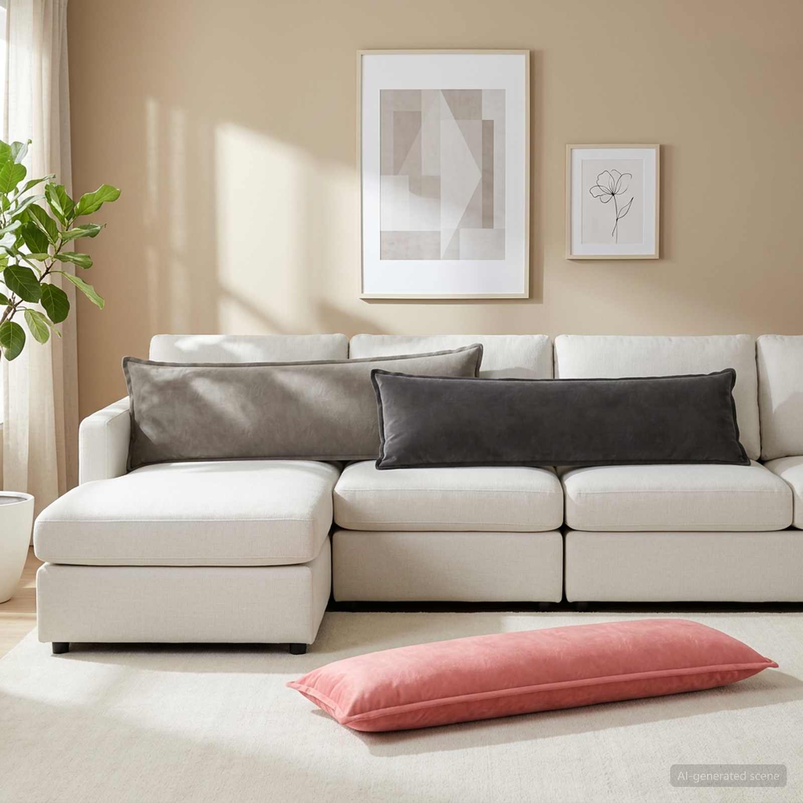 Federa HOUTEN Rosa 40 x 145 cm Velluto