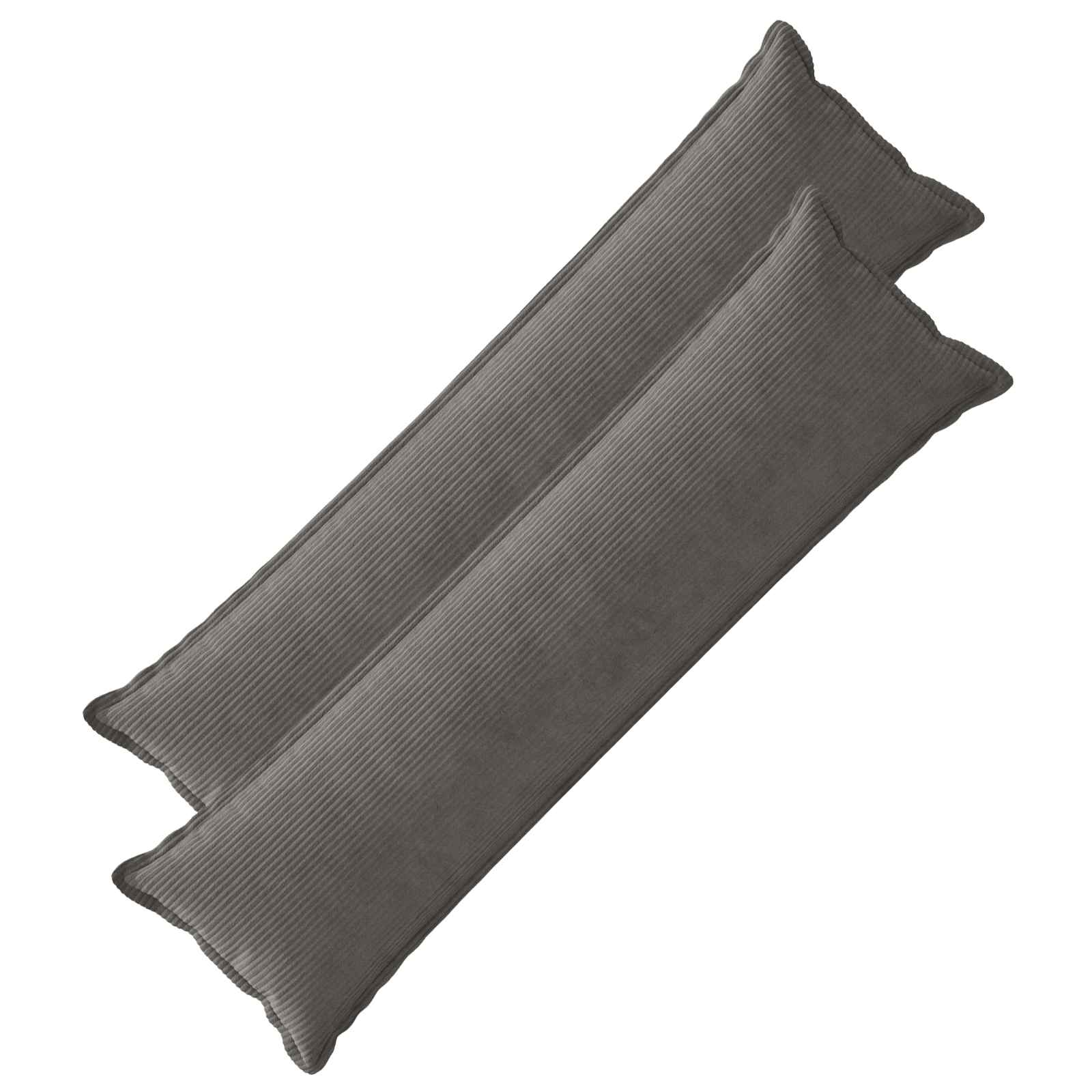 Federa 2 pz HOUTEN Grigio Scuro 40 x 145 cm corduroy
