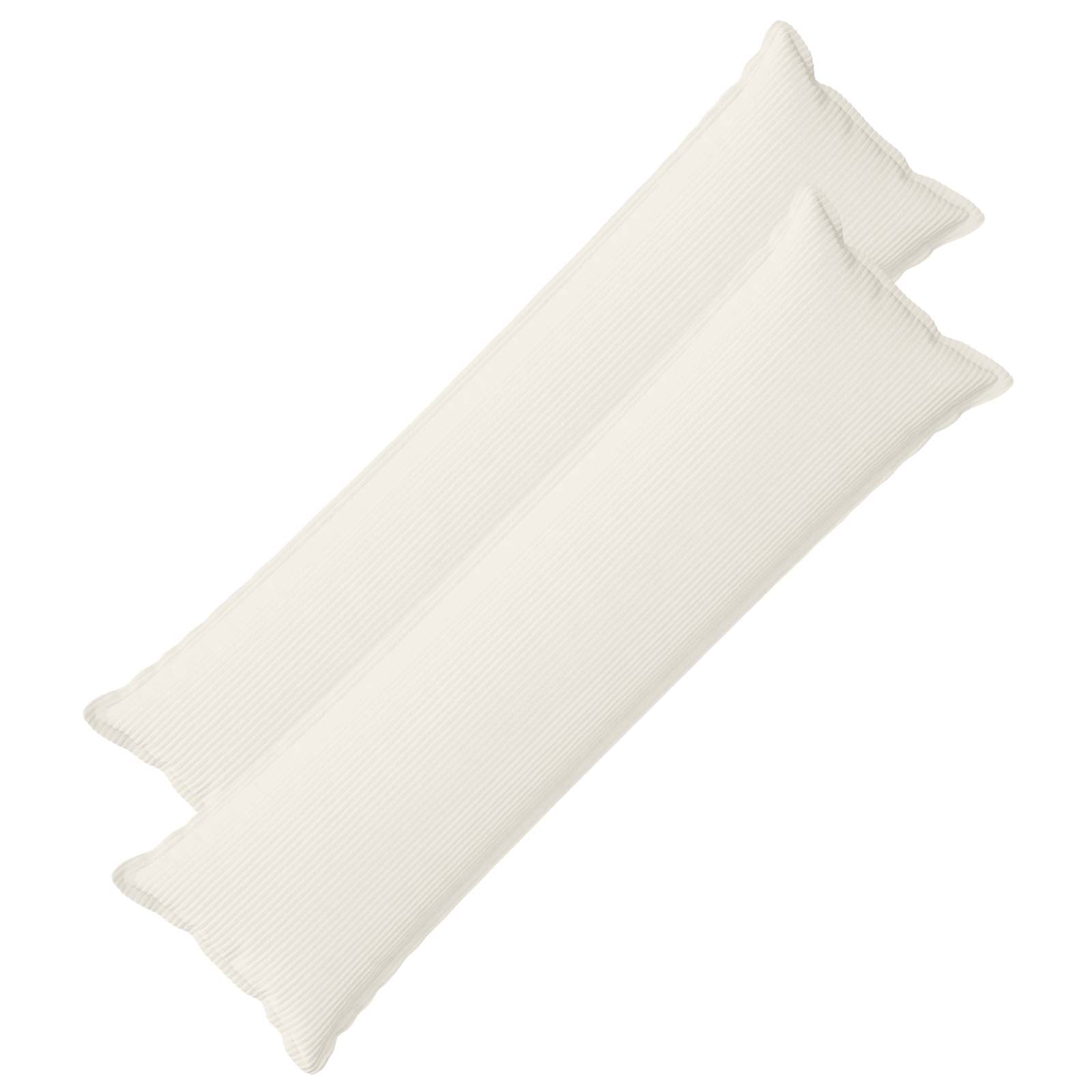 Federa 2 pz HOUTEN Crema 40 x 145 cm corduroy