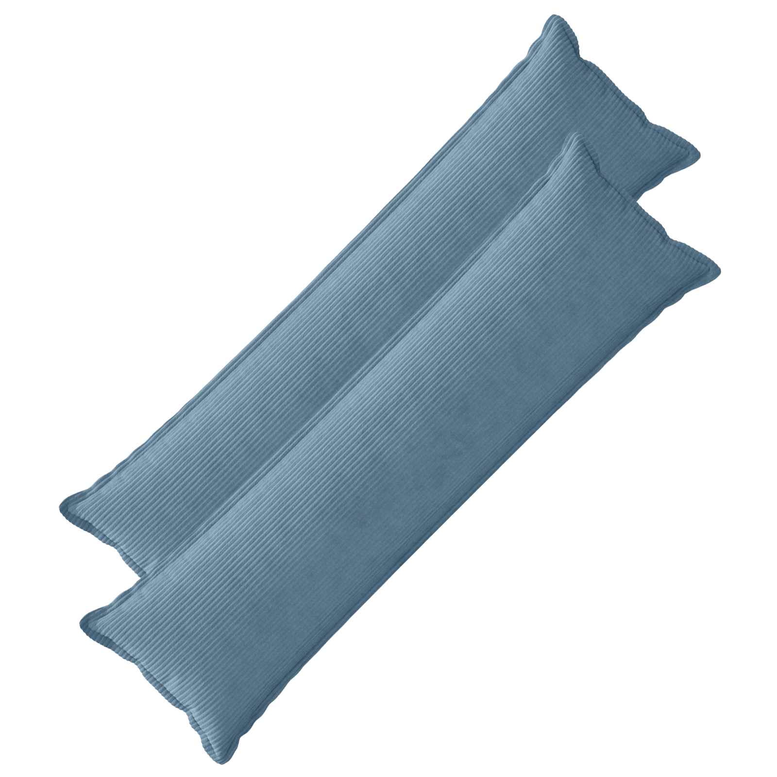 Federa 2 pz HOUTEN Blu 40 x 145 cm corduroy