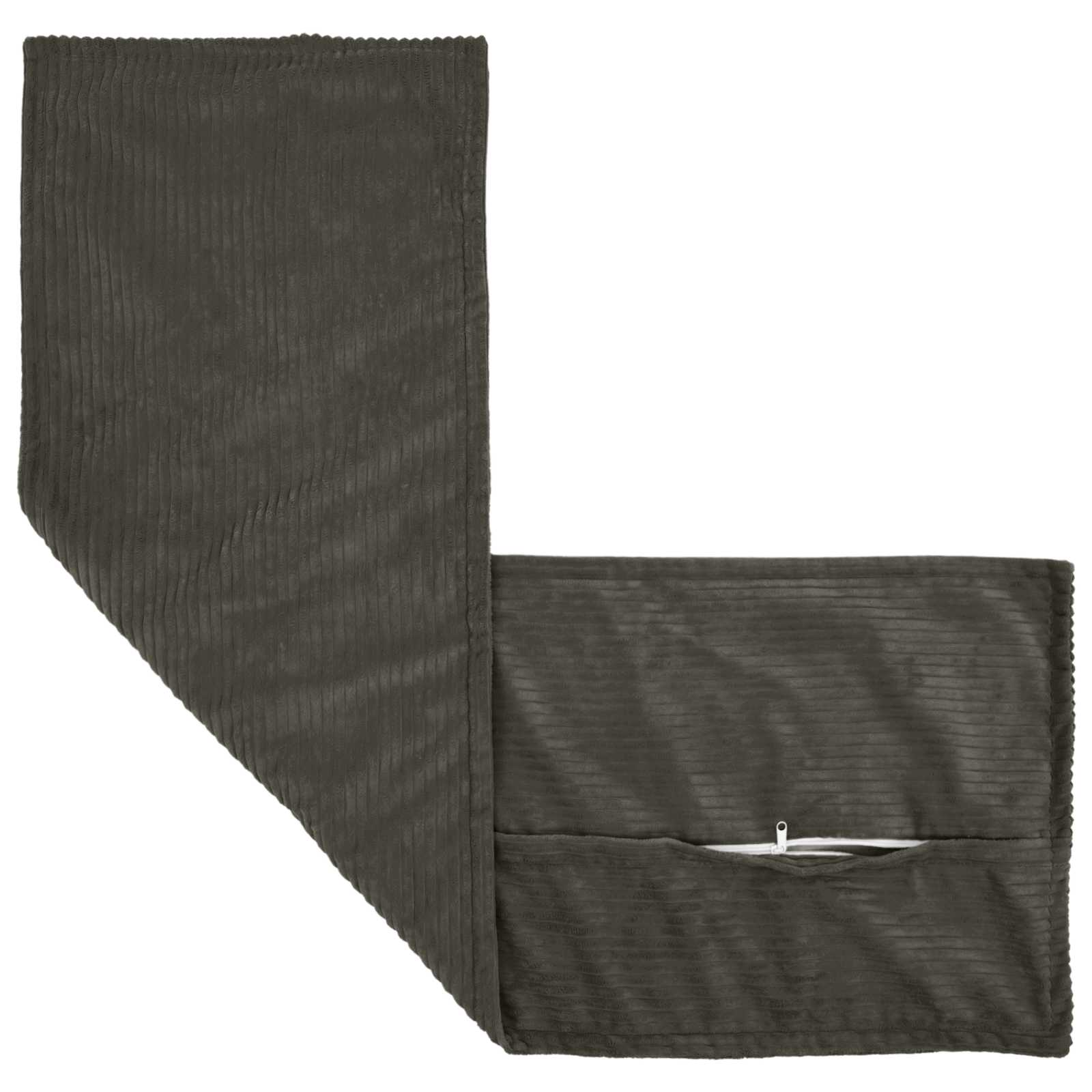 Federa HOUTEN Antracite 40 x 145 cm corduroy