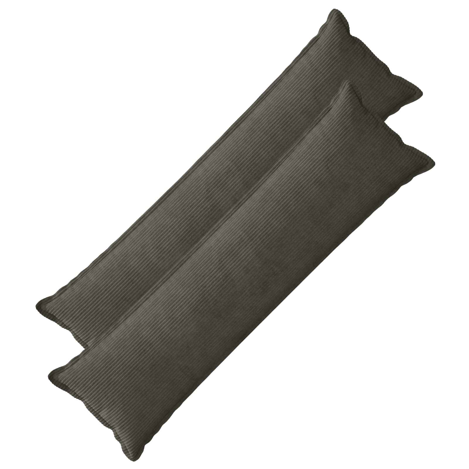 Federa 2 pz HOUTEN Antracite 40 x 145 cm corduroy