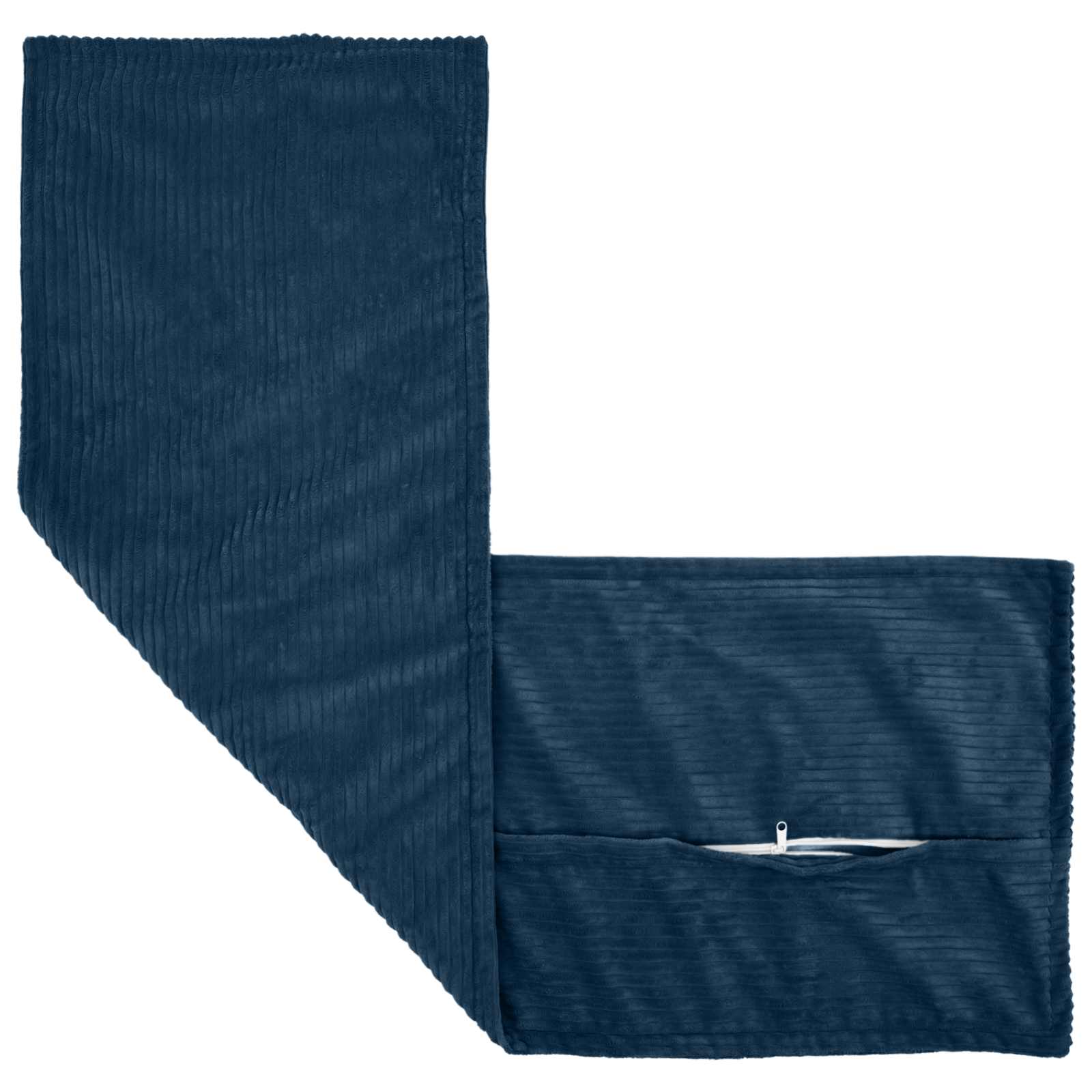 Federa HOUTEN Blu navy 40 x 145 cm corduroy
