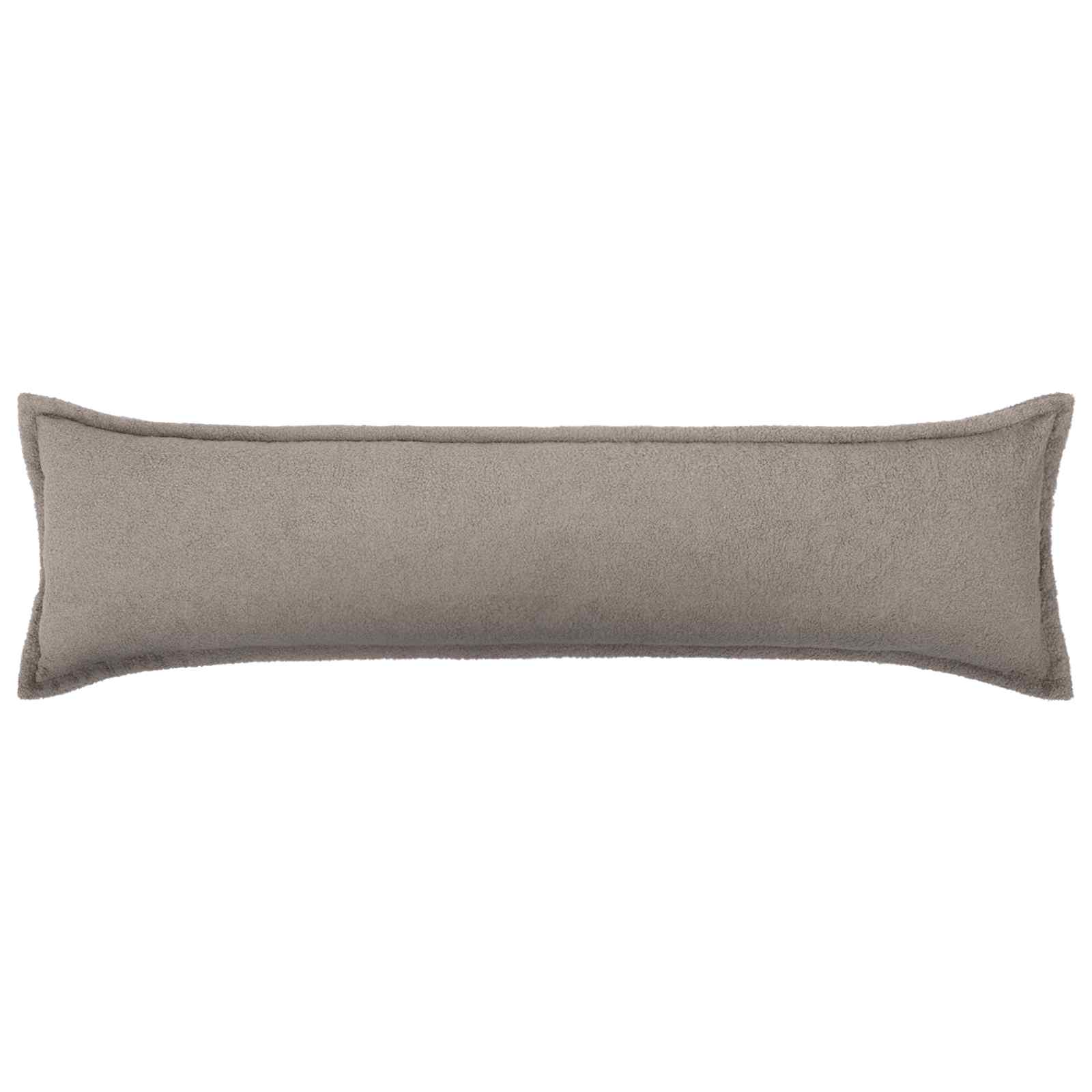 Federa 2 pcs HOUTEN Grigio Chiaro 40 x 145 cm Bouclé