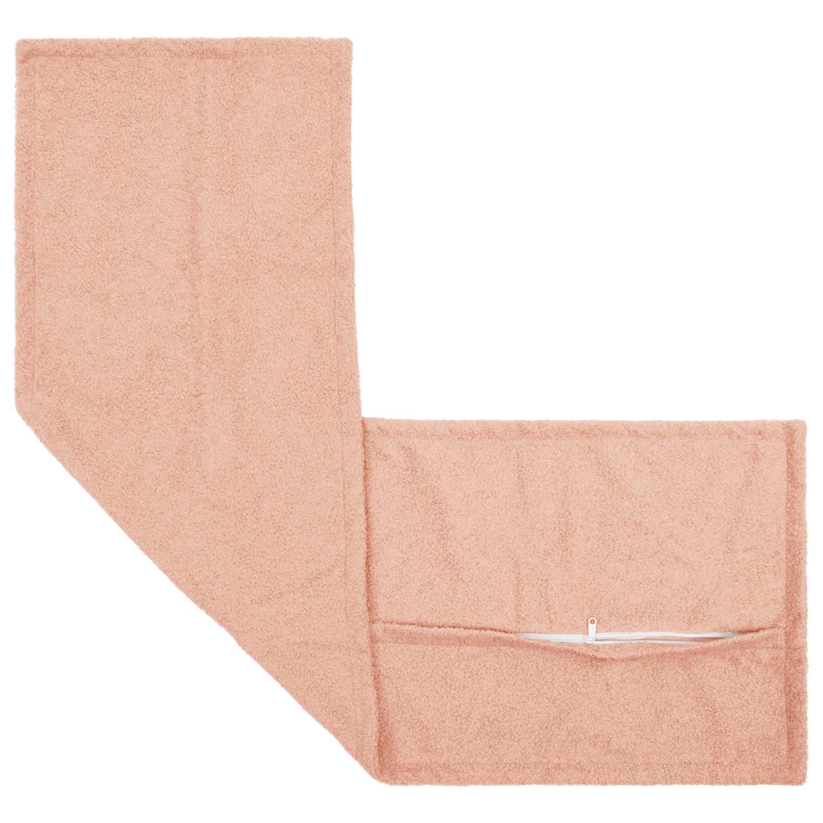 Federa 2 pcs HOUTEN Rosa 40 x 145 cm Bouclé