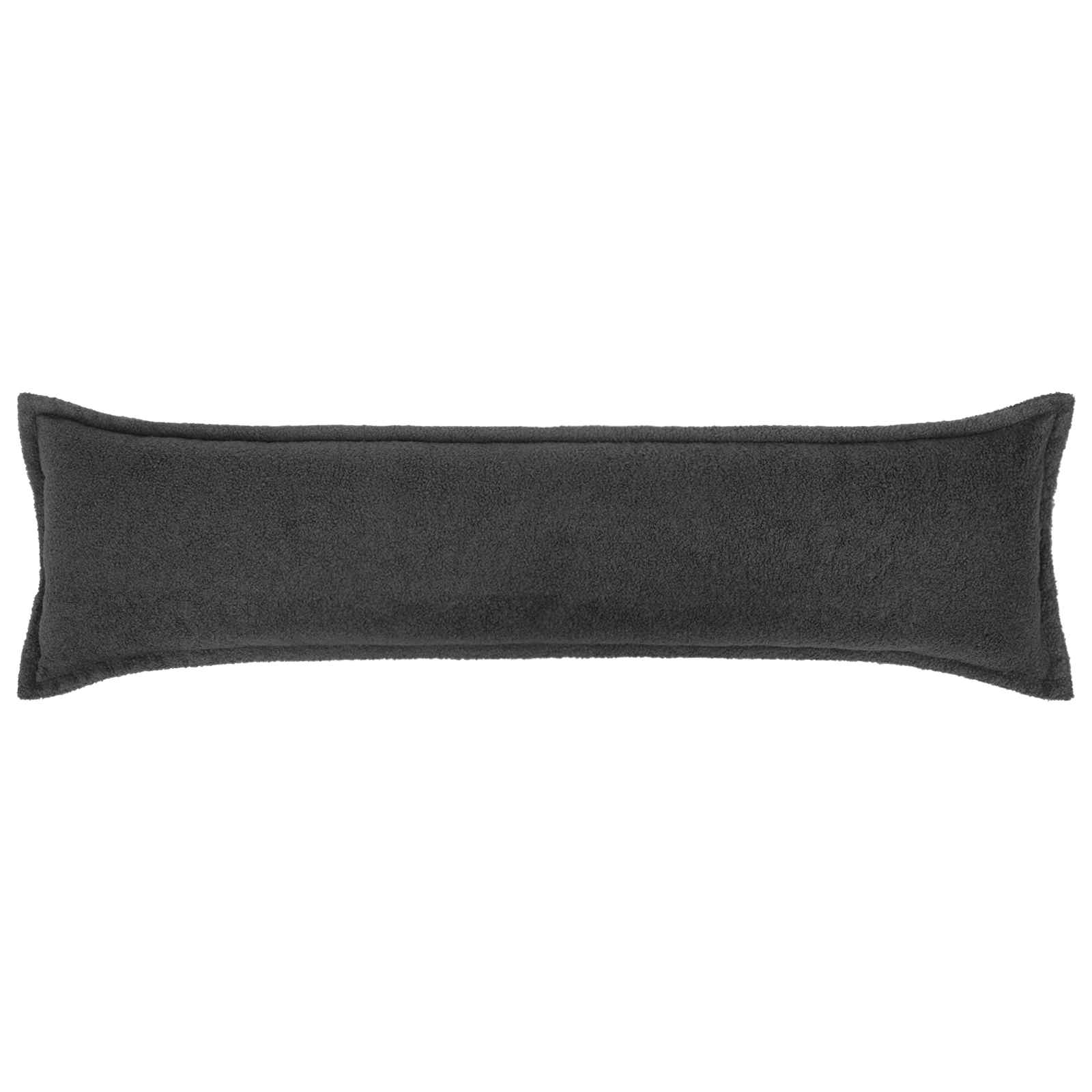 Federa 2 pcs HOUTEN Grigio Scuro 40 x 145 cm Bouclé