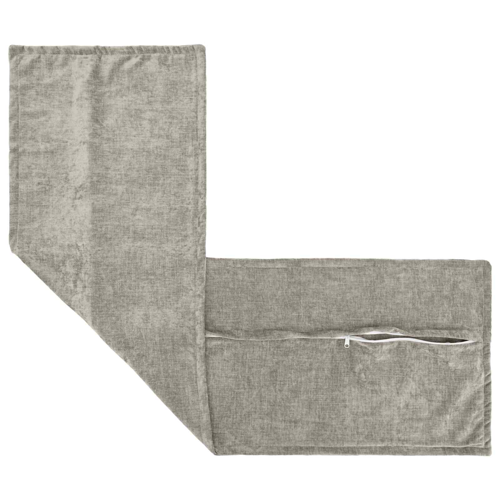 Federa HOUTEN Grigio Chiaro 40 x 145 cm Tessuto Chenille