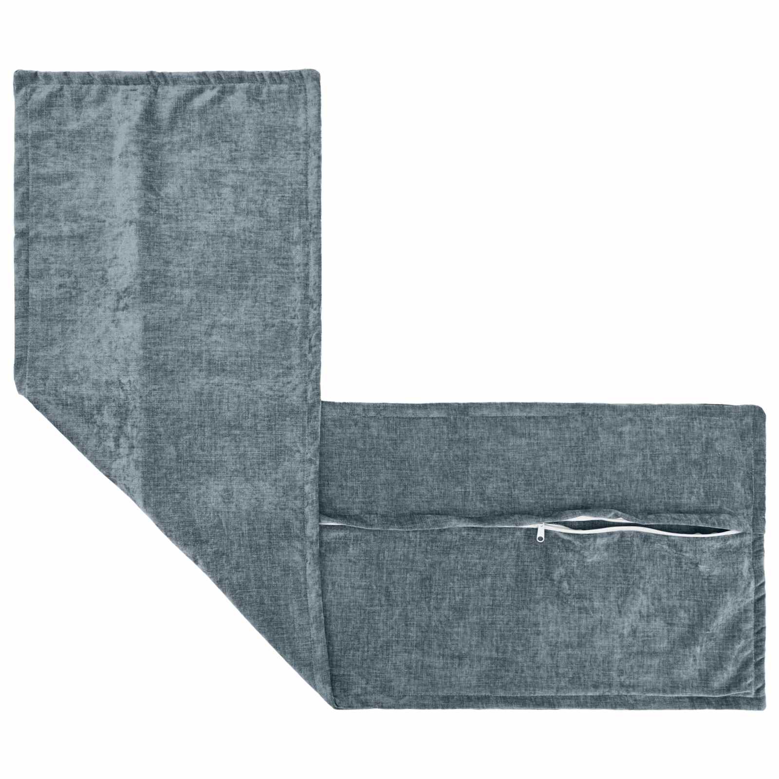 Federa HOUTEN Azzurro 40 x 145 cm Tessuto Chenille