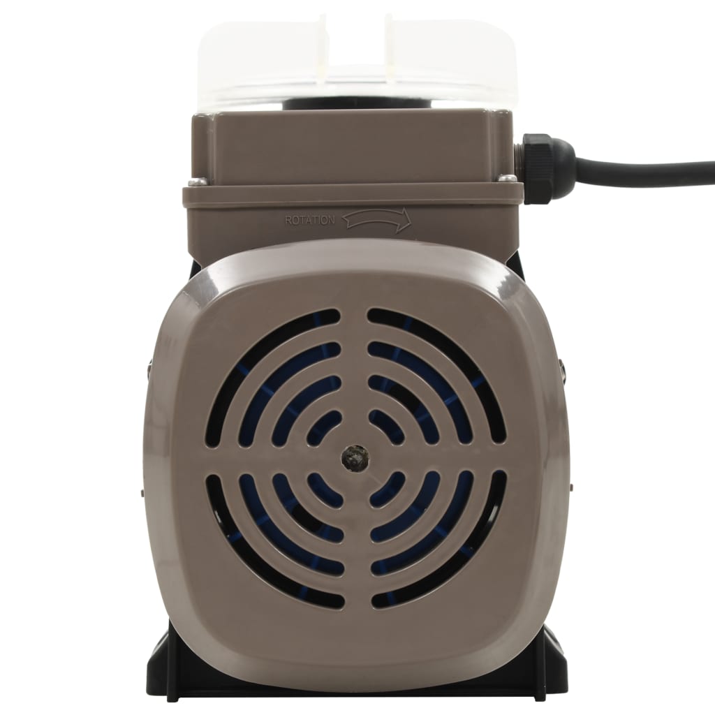 Pompa per Piscina con Timer Nera 0,25 HP 8000 L/h