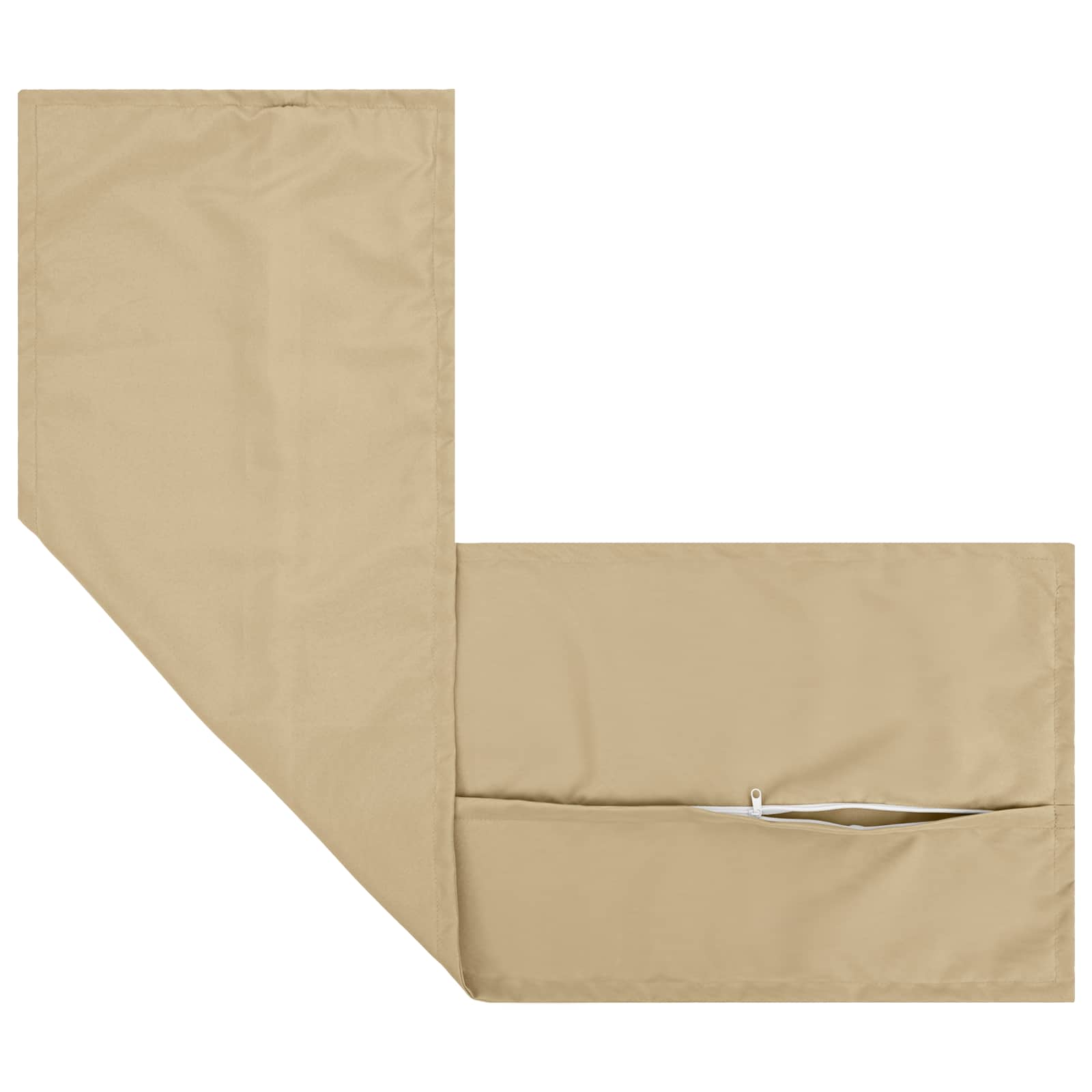 Federa 2 pz HOUTEN Beige 40 x 145 cm Poliestere