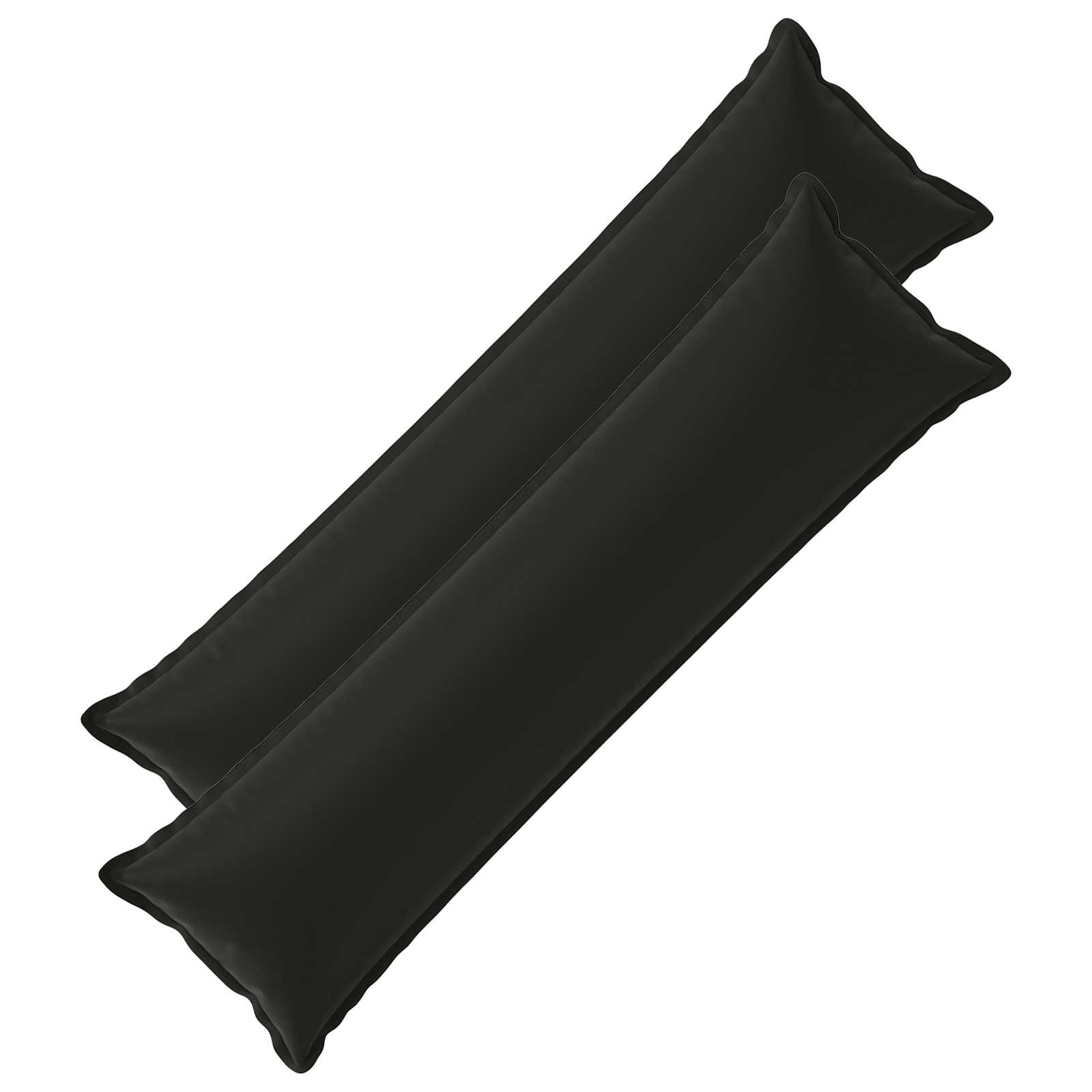 Federa 2 pz HOUTEN Nero 40 x 145 cm Poliestere