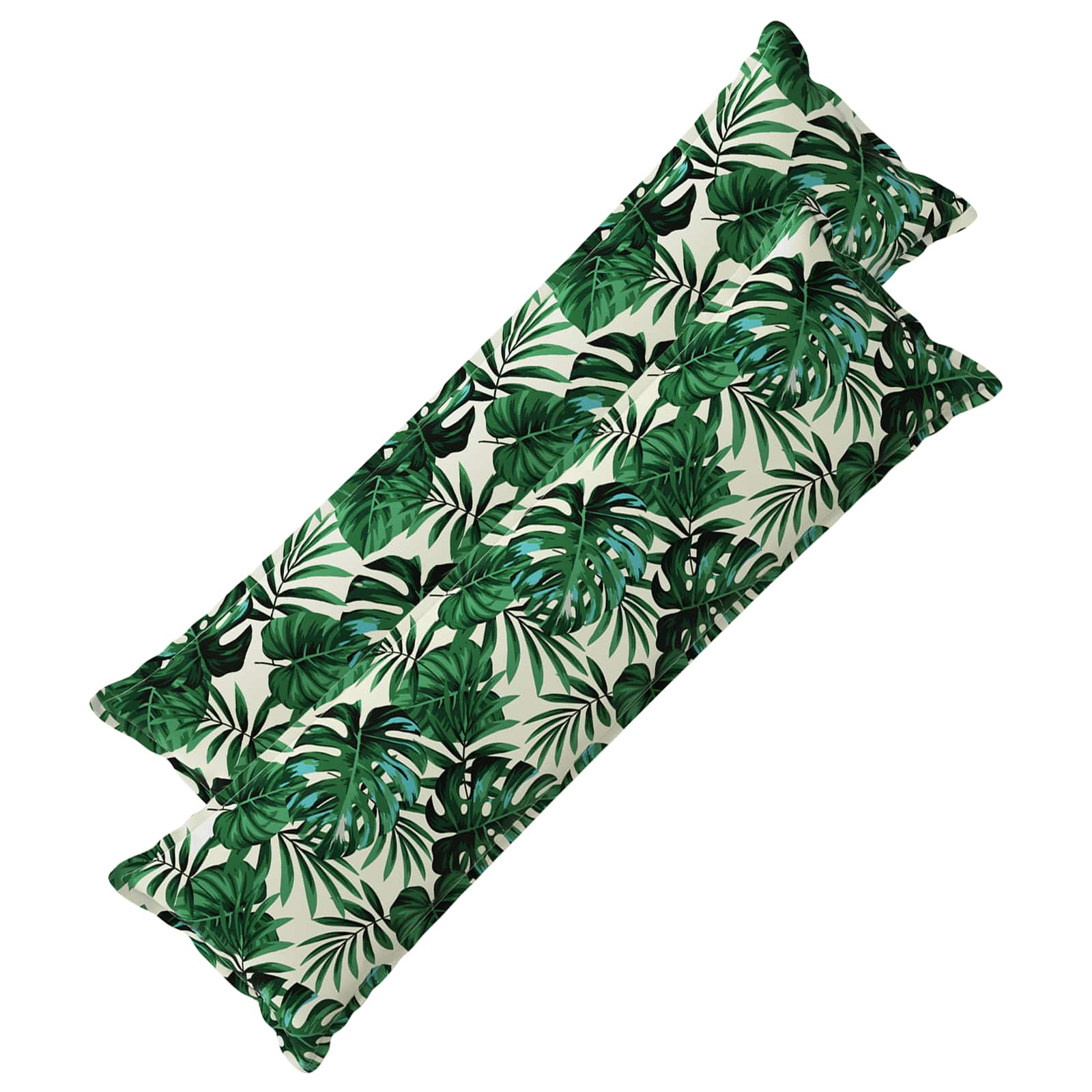 Federa 2 pz HOUTEN Motivo a Foglie 40 x 145 cm Poliestere