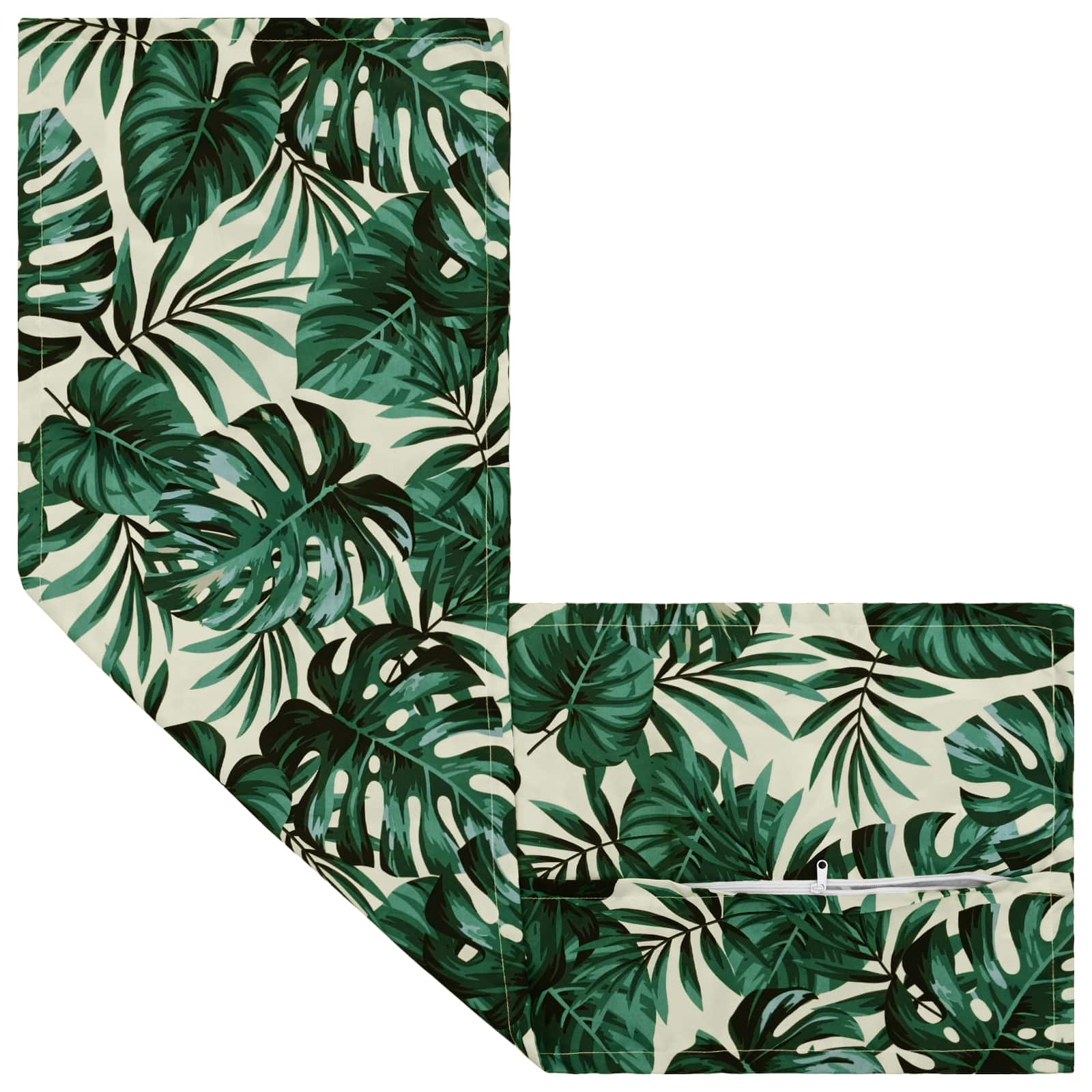 Federa 2 pz HOUTEN Motivo a Foglie 40 x 145 cm Poliestere