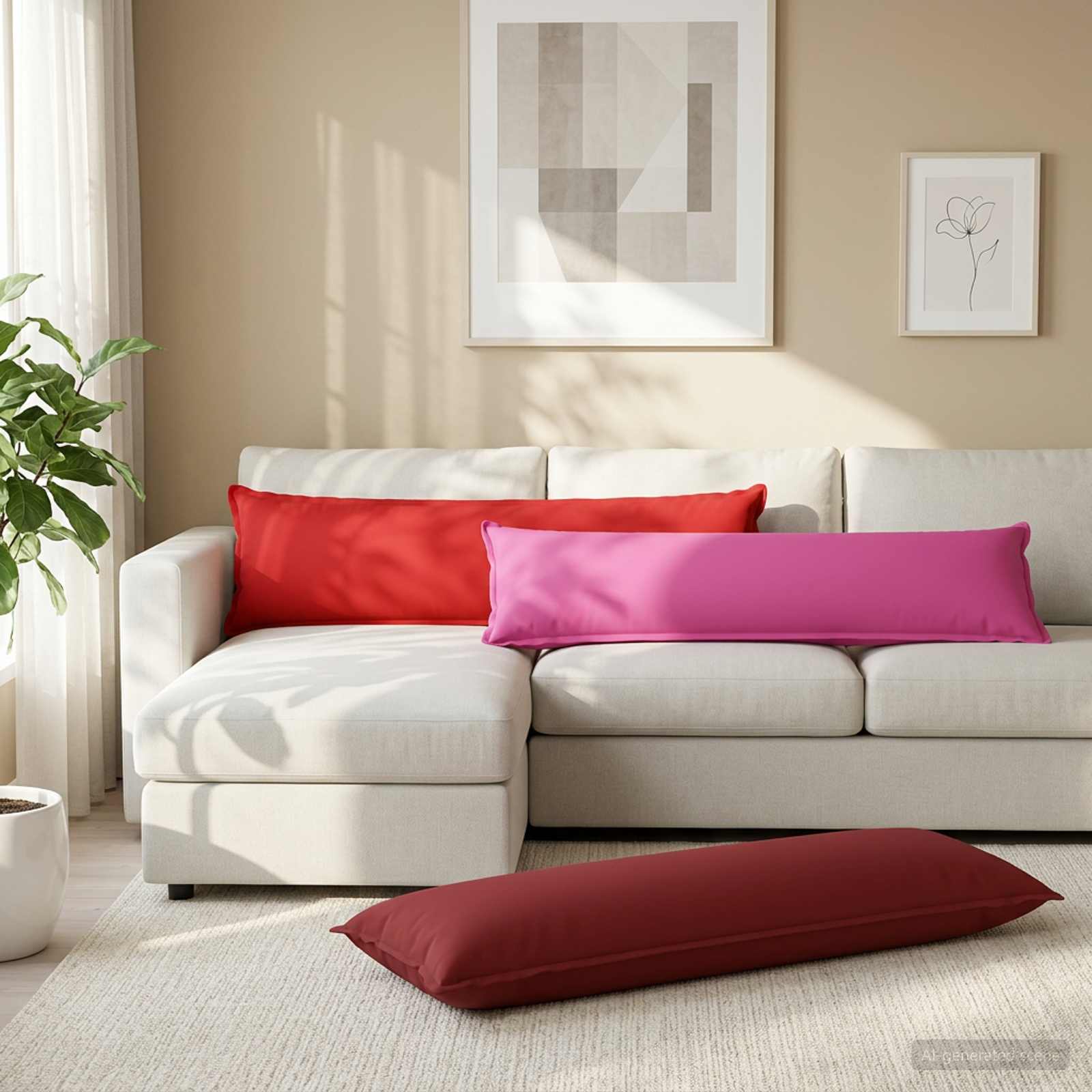 Federa HOUTEN Rosa 40 x 145 cm Poliestere