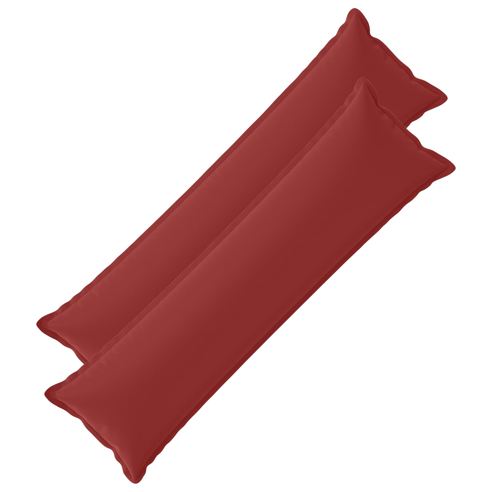 Federa 2 pz HOUTEN Rosso Vino 40 x 145 cm Poliestere