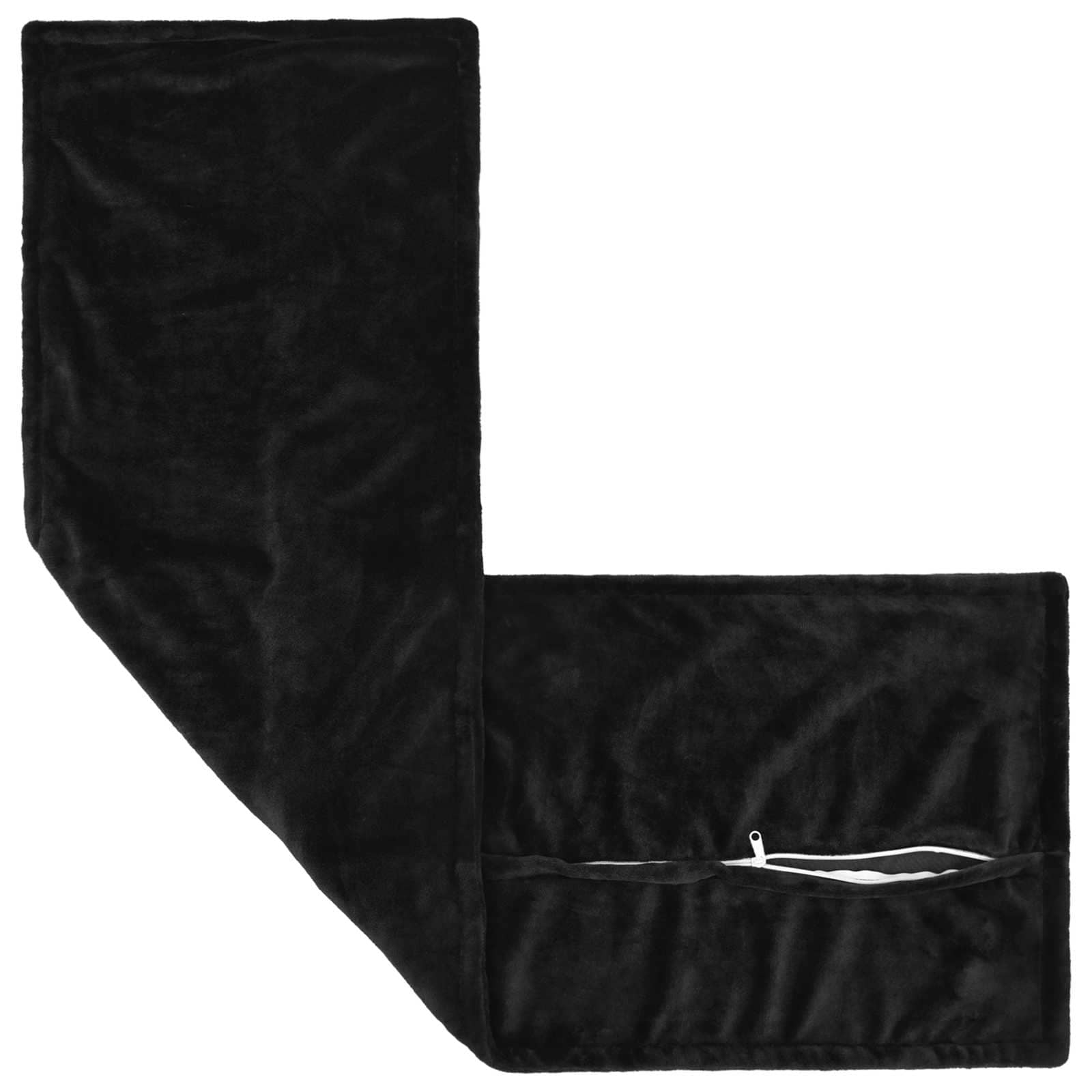 Federa 2 pcs HOUTEN Nero 40 x 145 cm Flanella