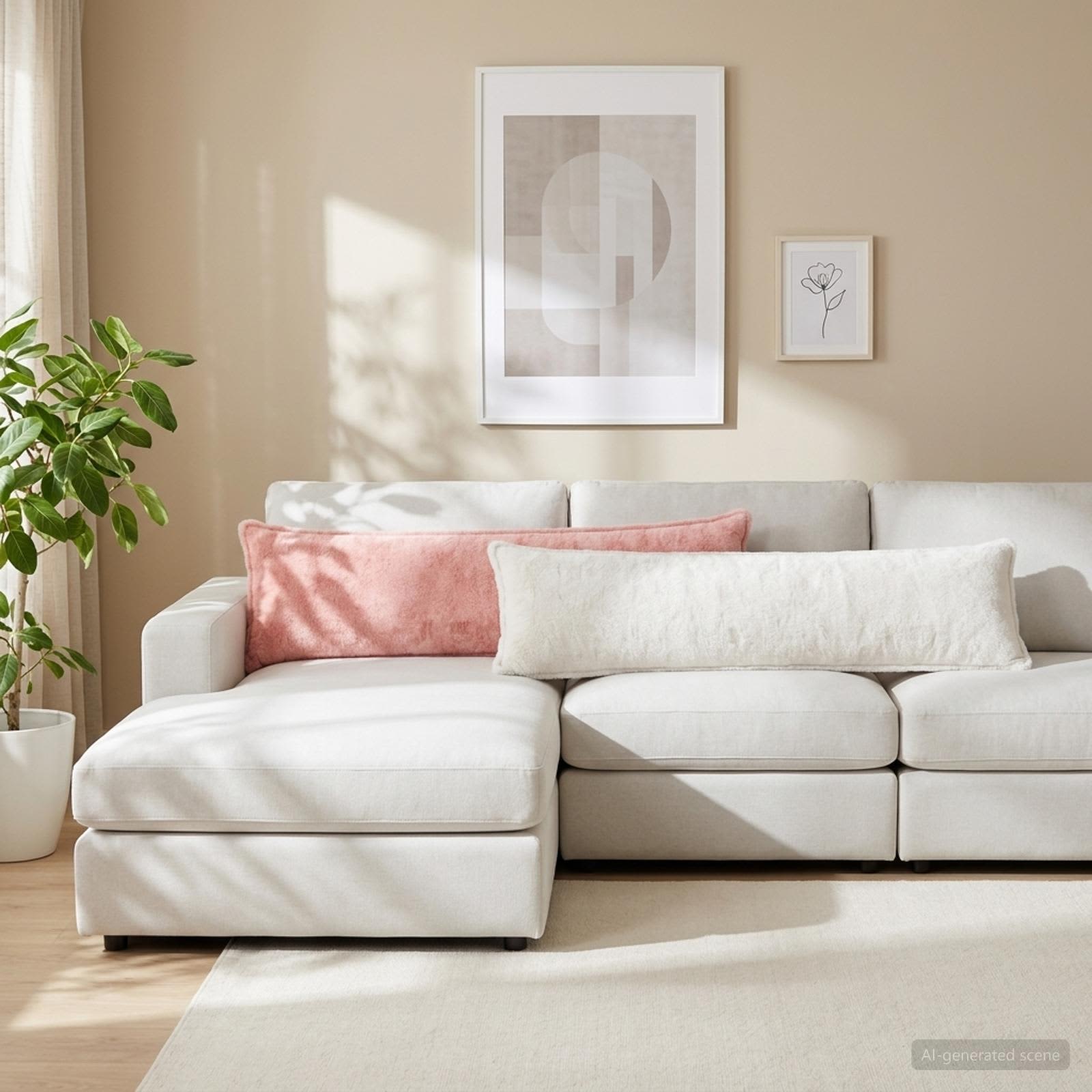 Federa 2 pz HOUTEN Bianco 40 x 145 cm