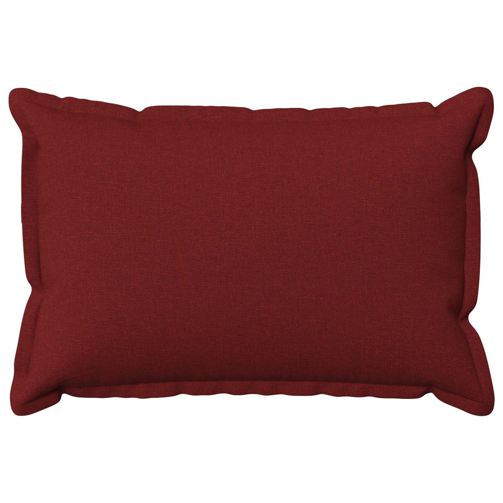 Federa 2 pcs HOUTEN Rosso Vino 40 x 60 cm Lino