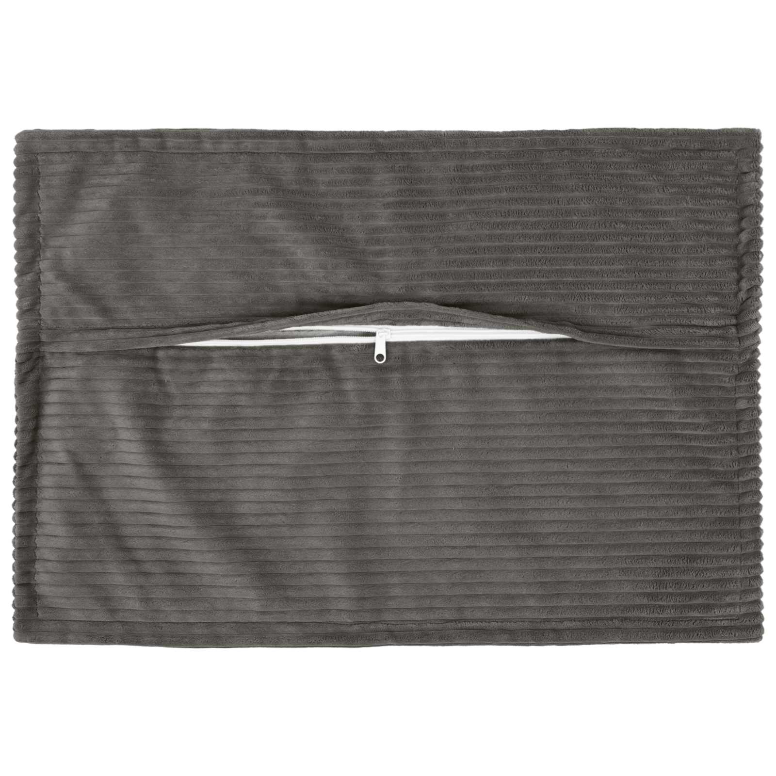 Federa 6 pz HOUTEN Grigio Scuro 40 x 60 cm corduroy