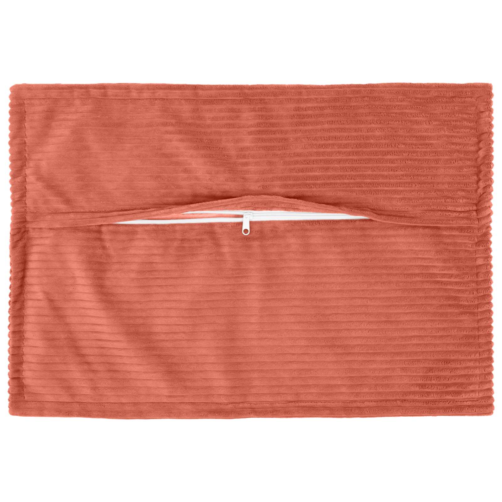 Federa 6 pz HOUTEN Rosso Arancio 40 x 60 cm corduroy