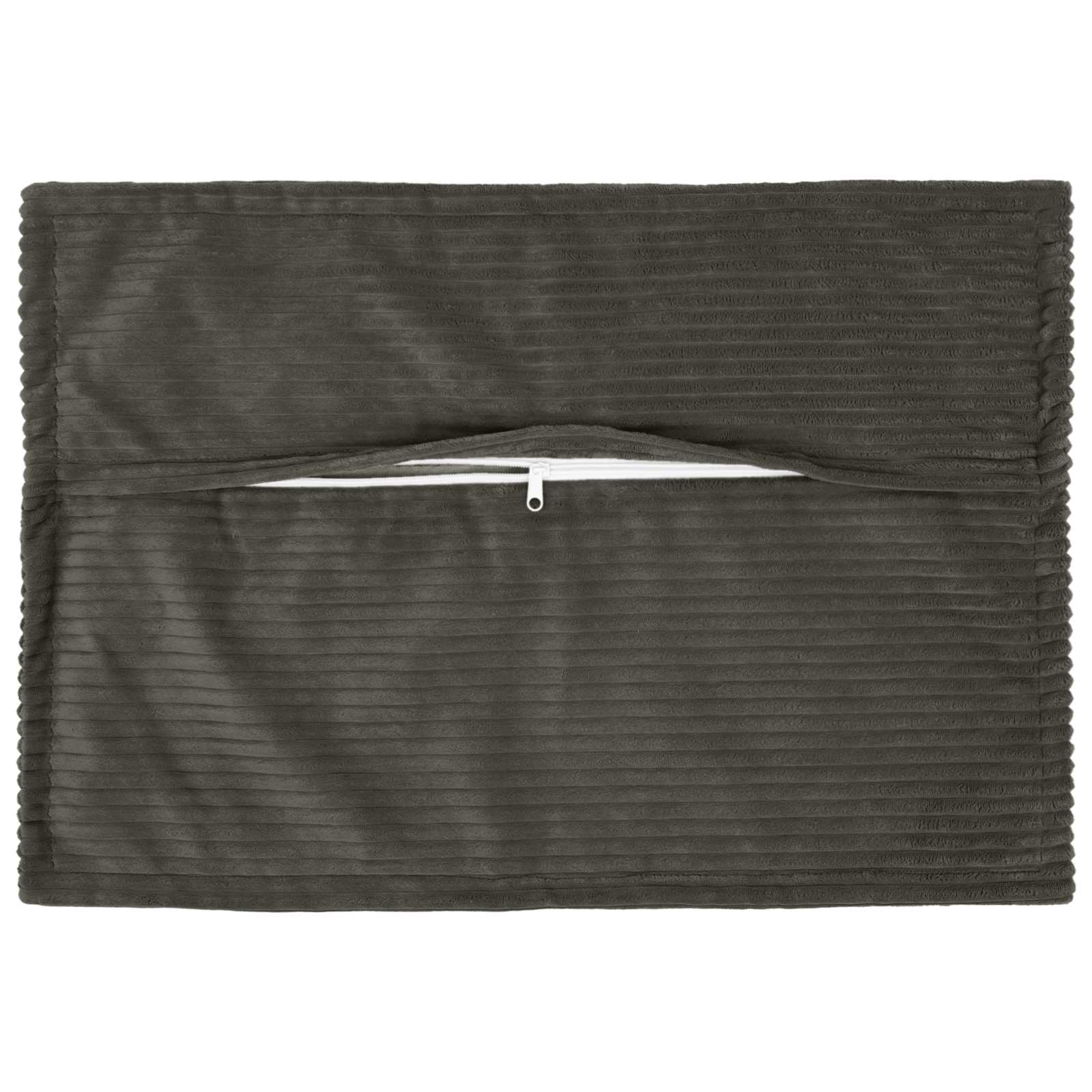 Federa 6 pz HOUTEN Antracite 40 x 60 cm corduroy
