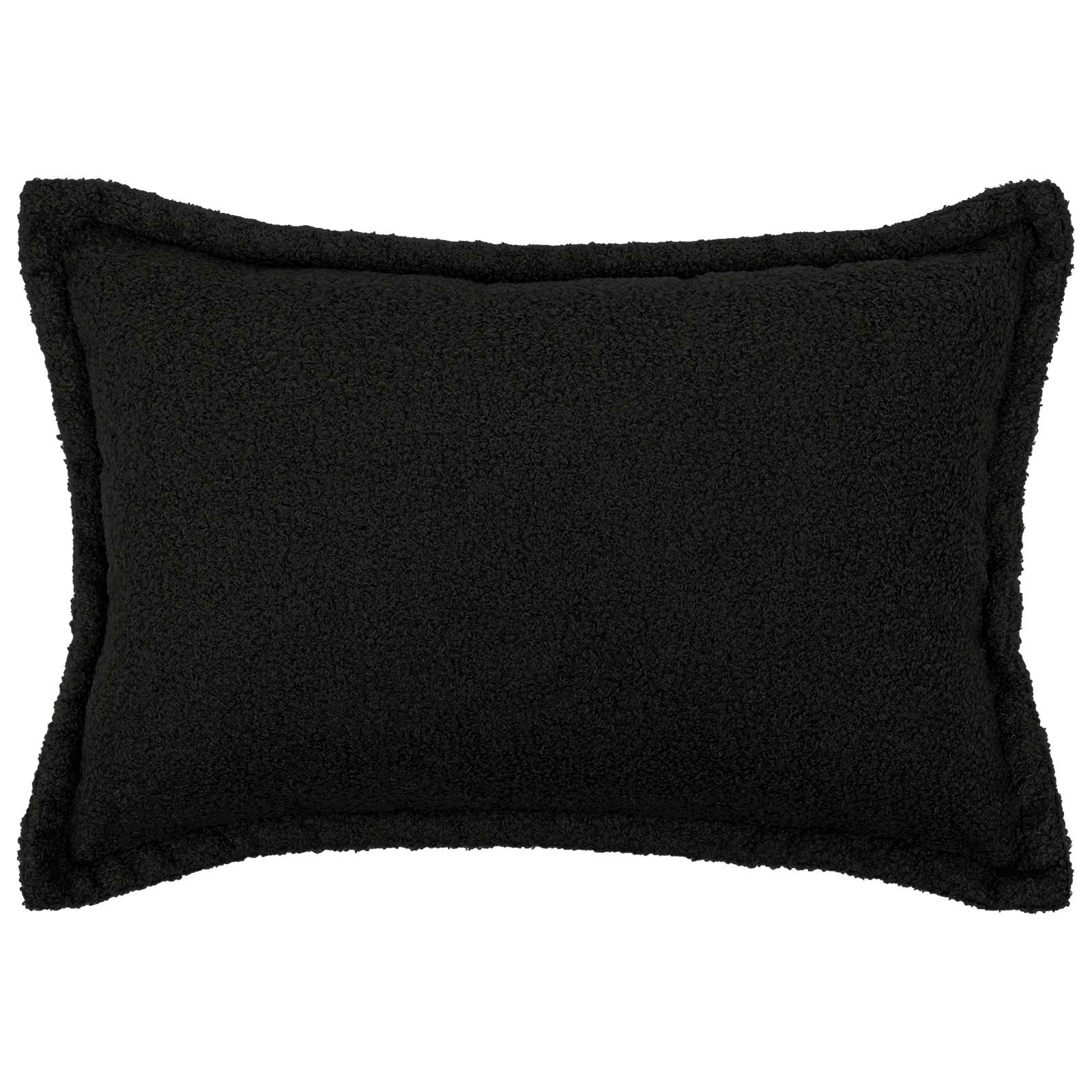 Federa 6 pcs HOUTEN Nero 40 x 60 cm Bouclé