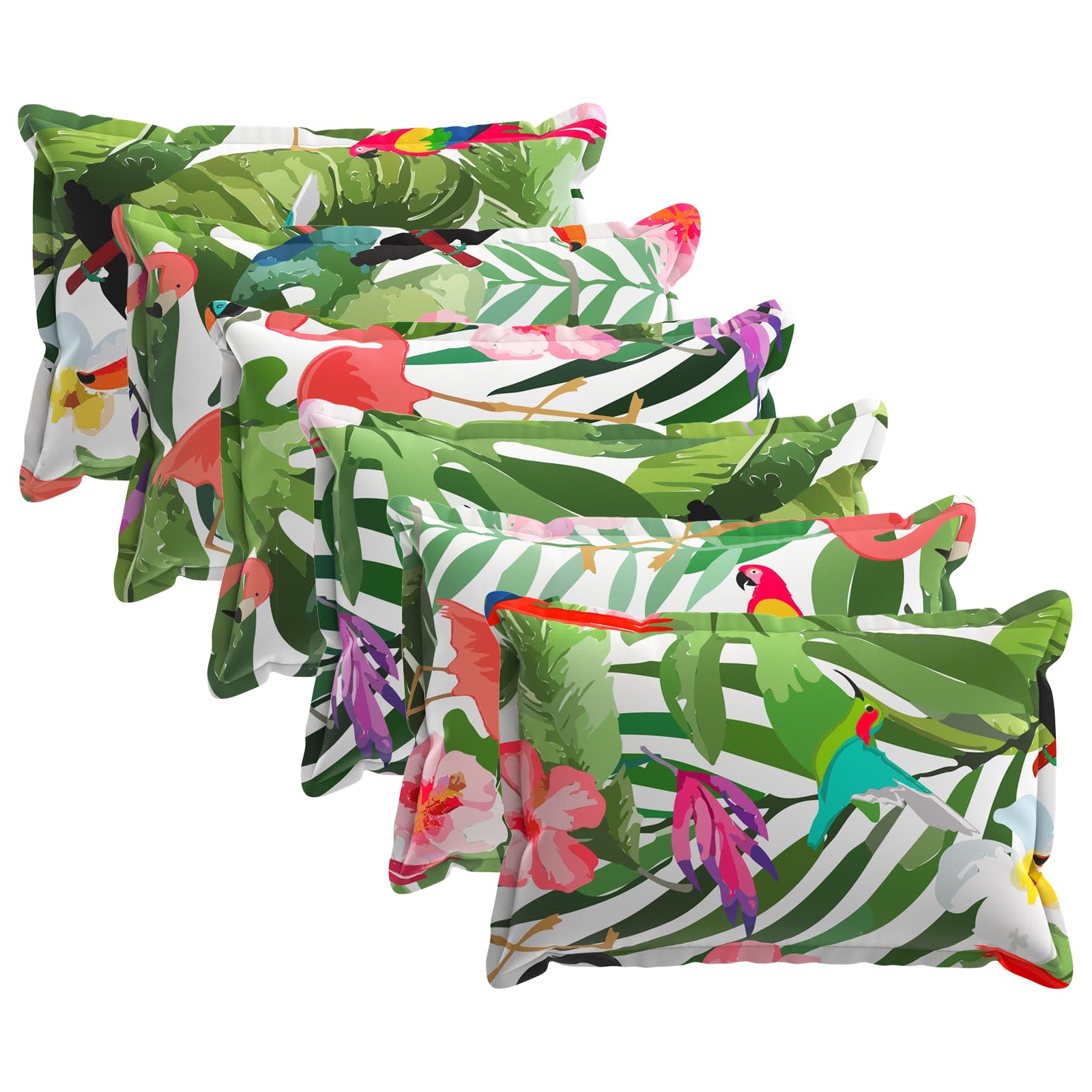 Federa 6 pz HOUTEN Multicolore 40 x 60 cm Poliestere