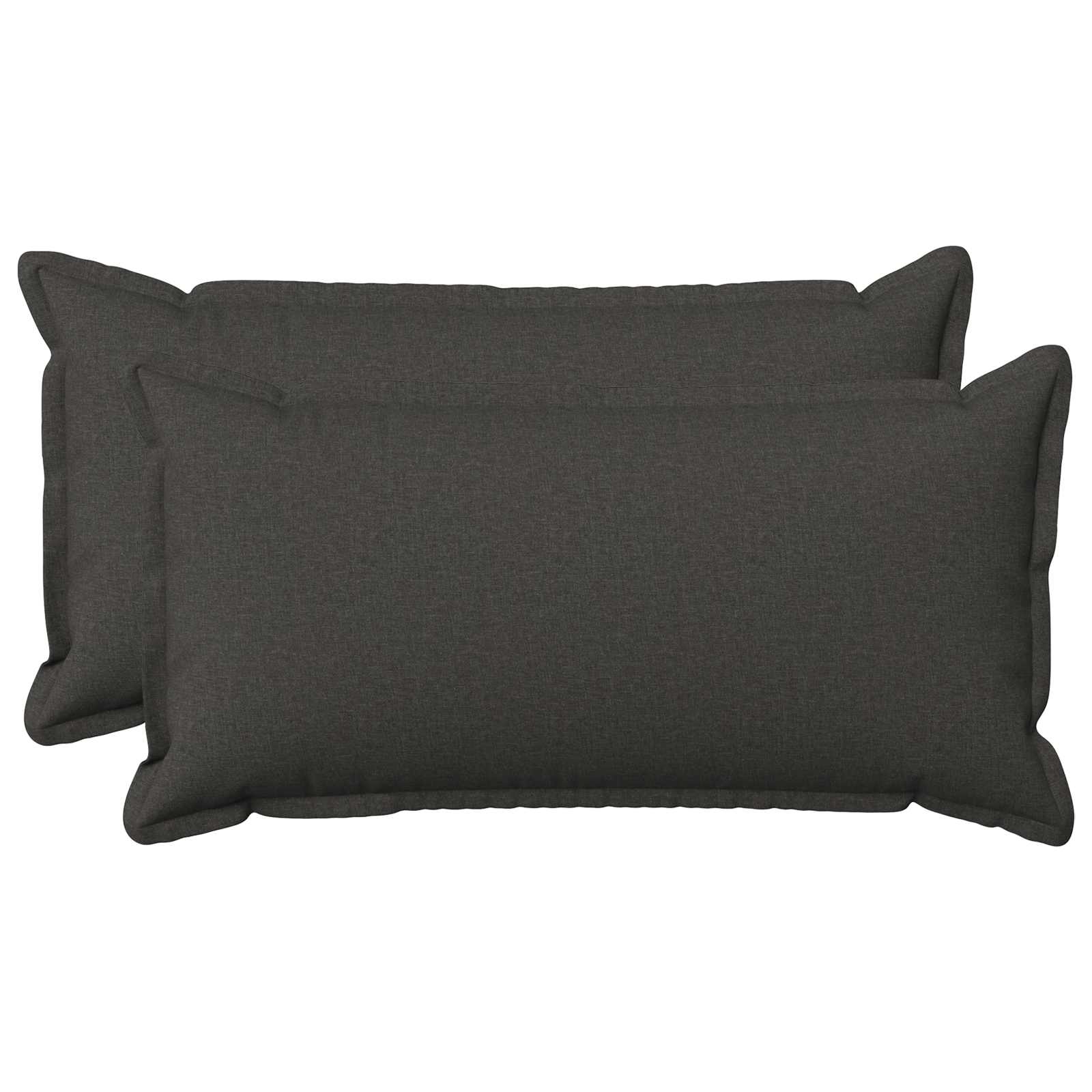 Federa 2 pz HOUTEN Grigio Scuro 40 x 70 cm Lino