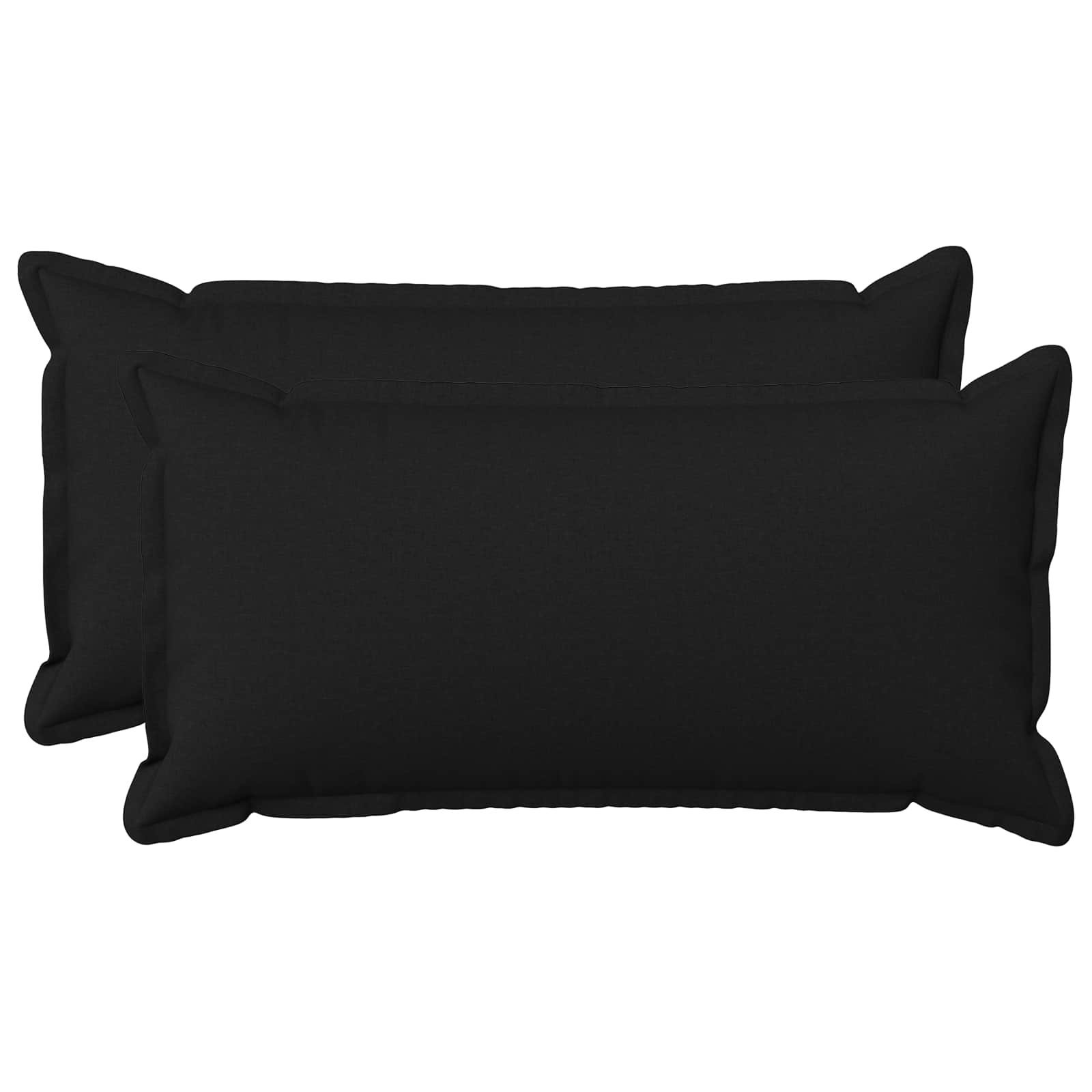 Federa 2 pcs HOUTEN Nero 40 x 70 cm Lino