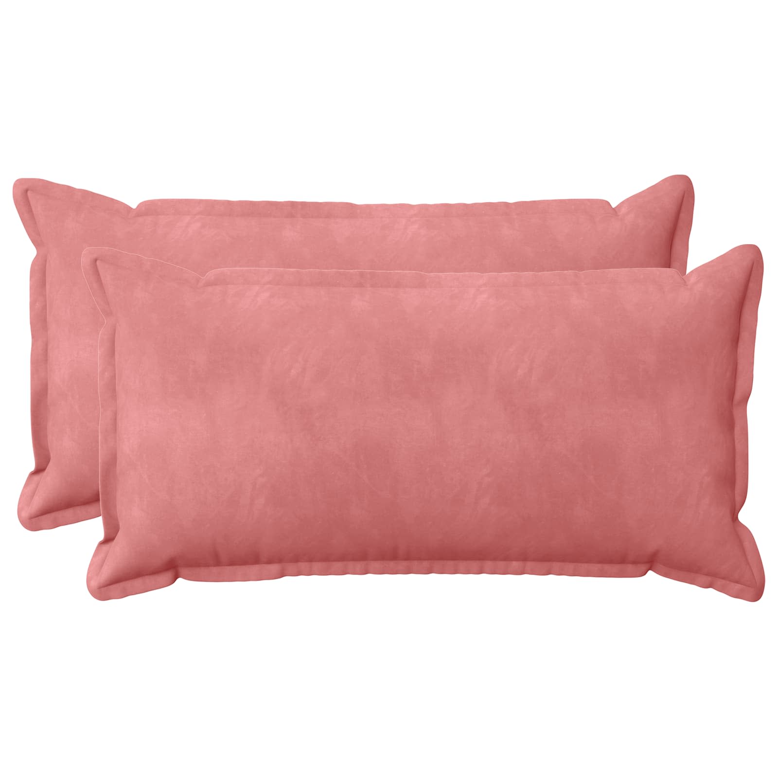 Federa 2 pcs HOUTEN Rosa 40 x 70 cm Velluto
