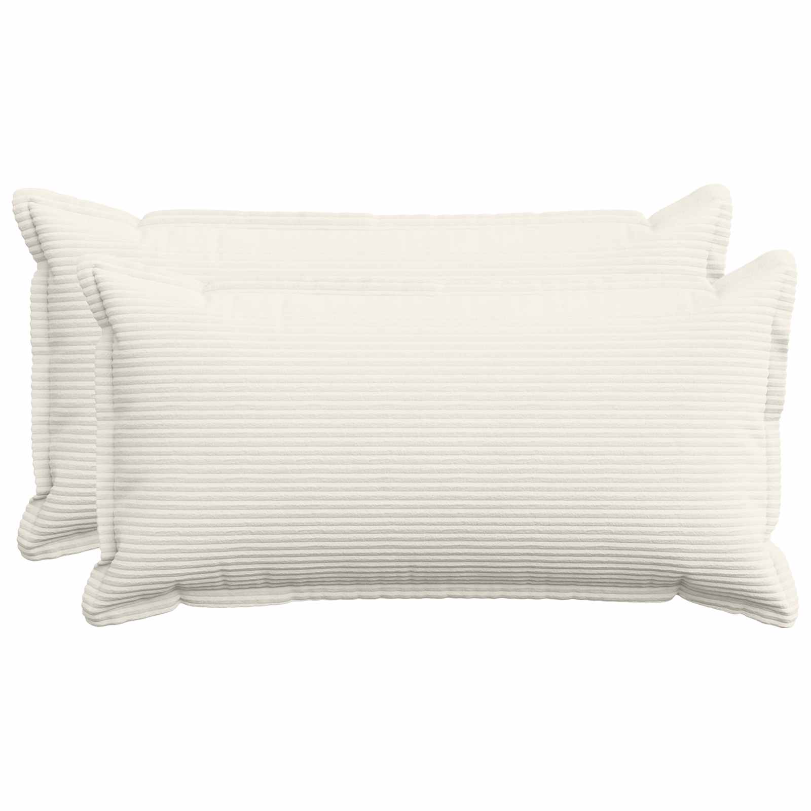 Federa 2 pz HOUTEN Crema 40 x 70 cm corduroy