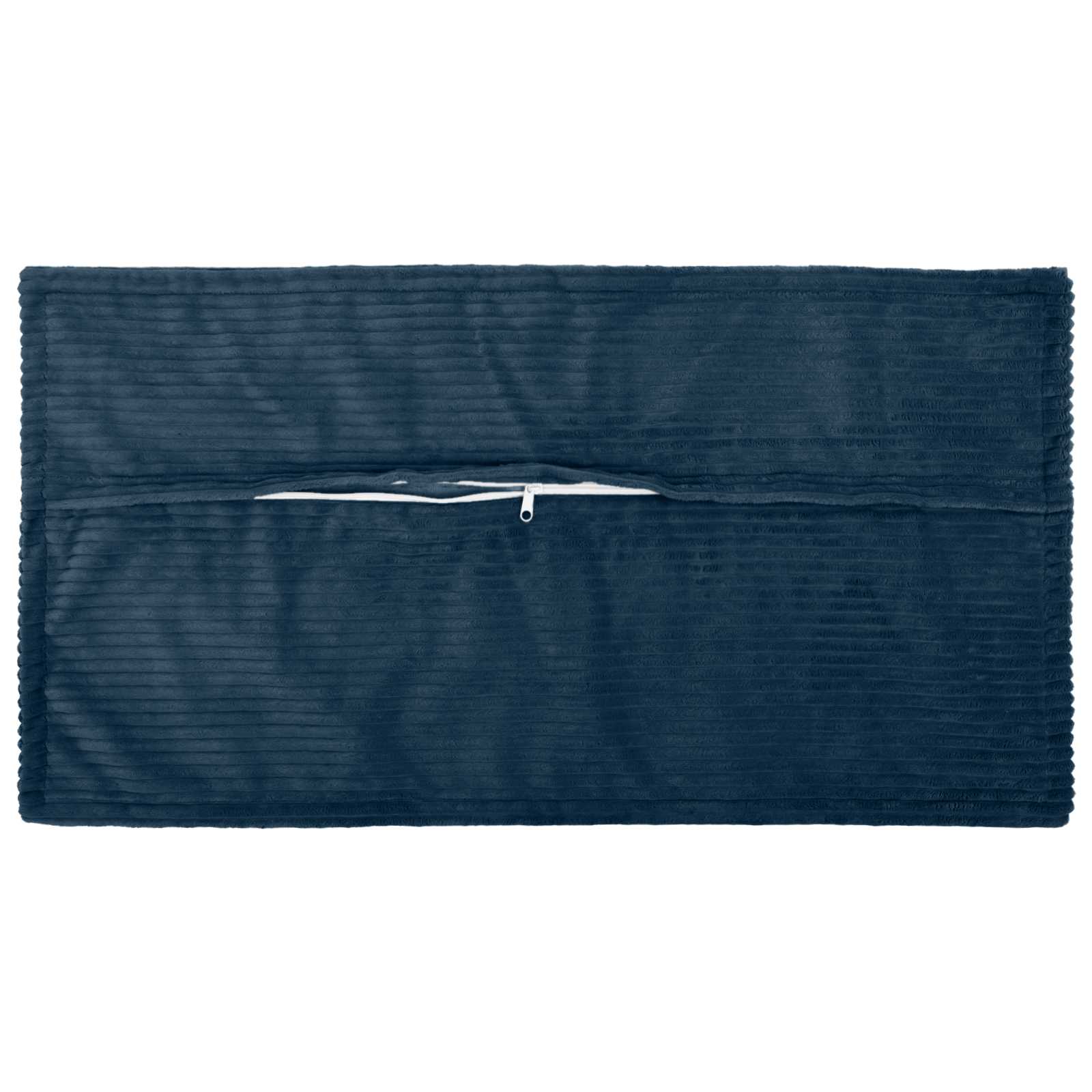 Federa 2 pz HOUTEN Blu navy 40 x 70 cm corduroy